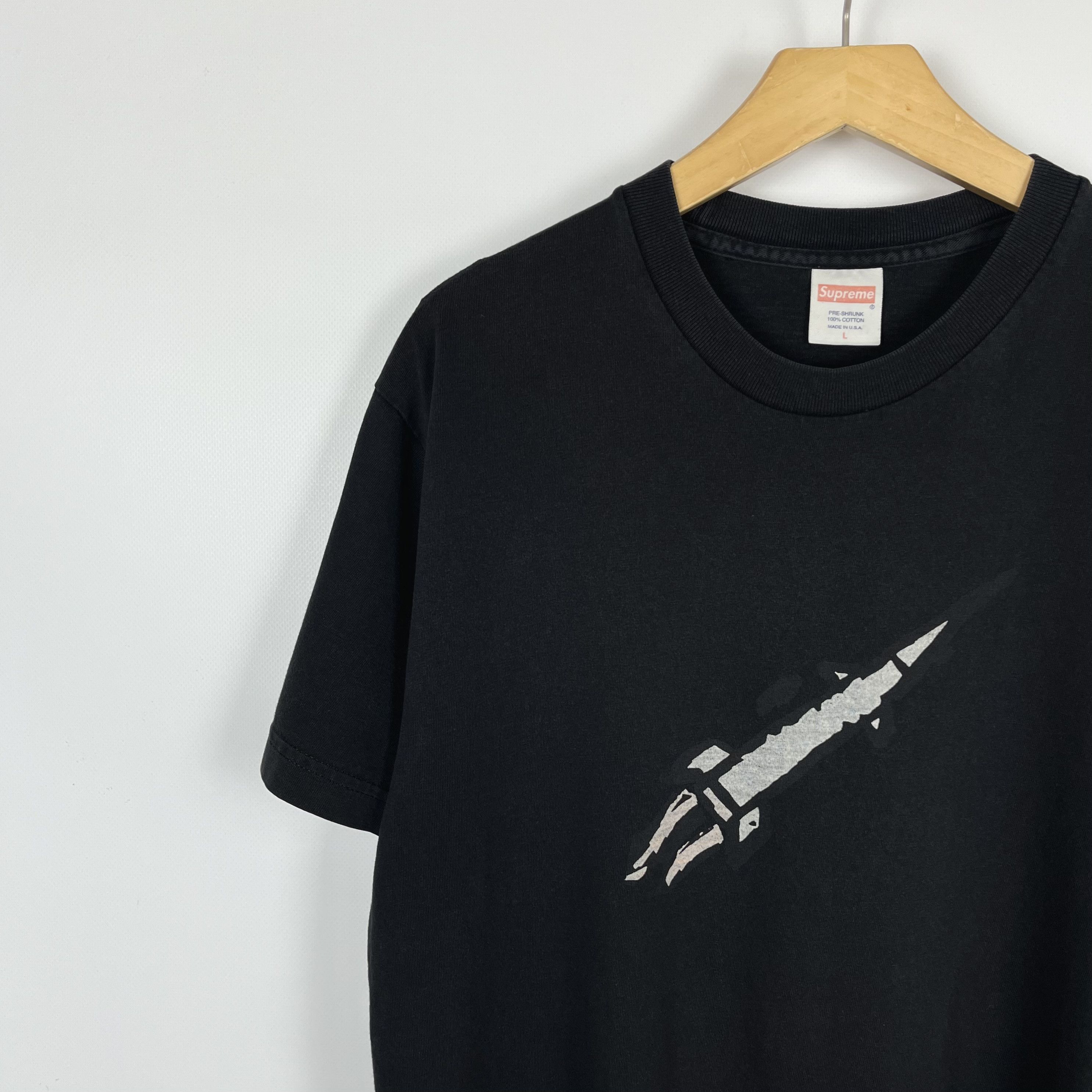 Supreme Supreme Rocket Big Logo T Shirt FW14 Size US L / EU 52-54 / 3 - 5 Thumbnail