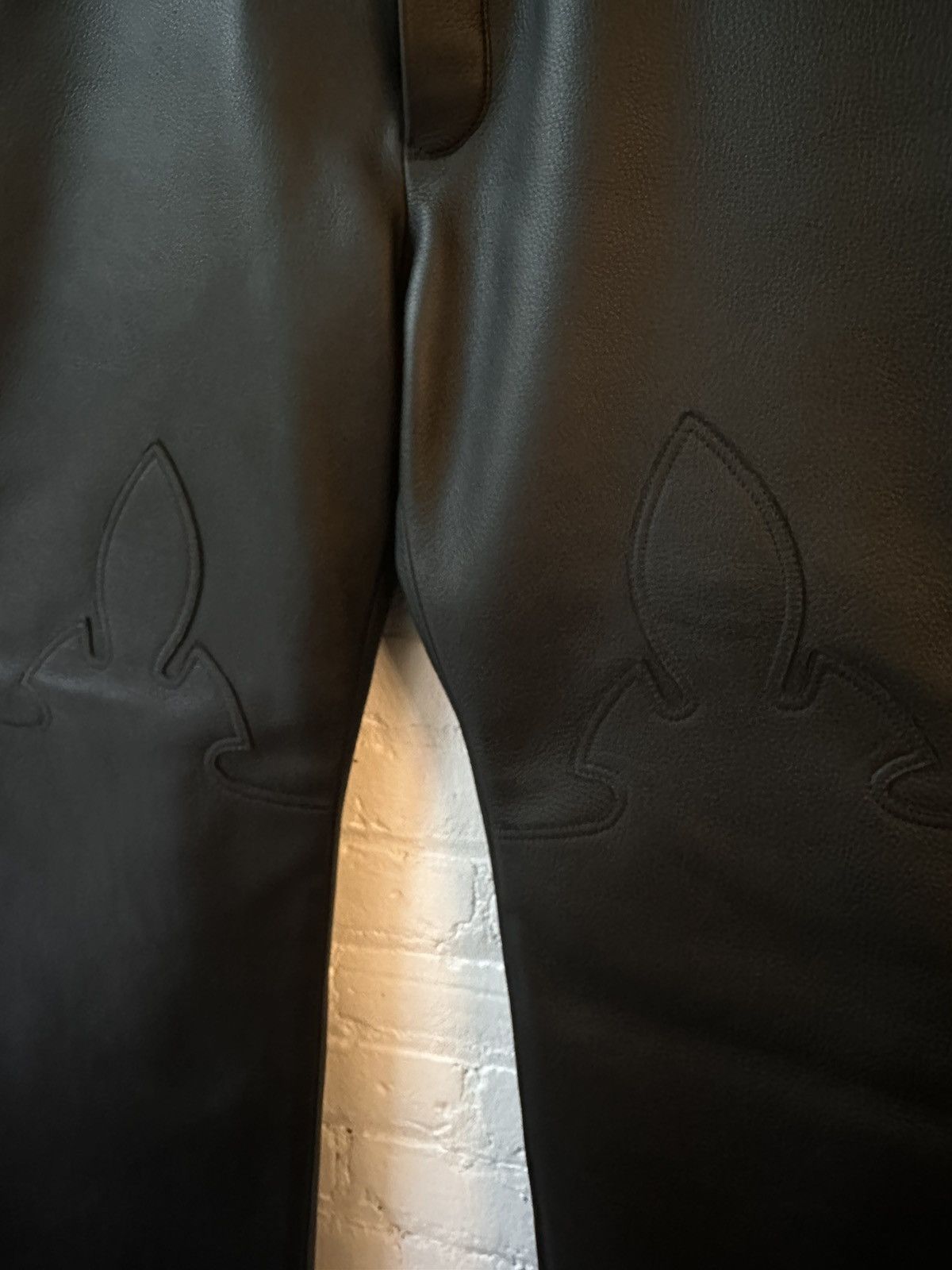 Chrome Hearts Chrome Hearts NEW sz 40 XXXL LEATHER Jeans Size US 40 / EU 56 - 6 Thumbnail