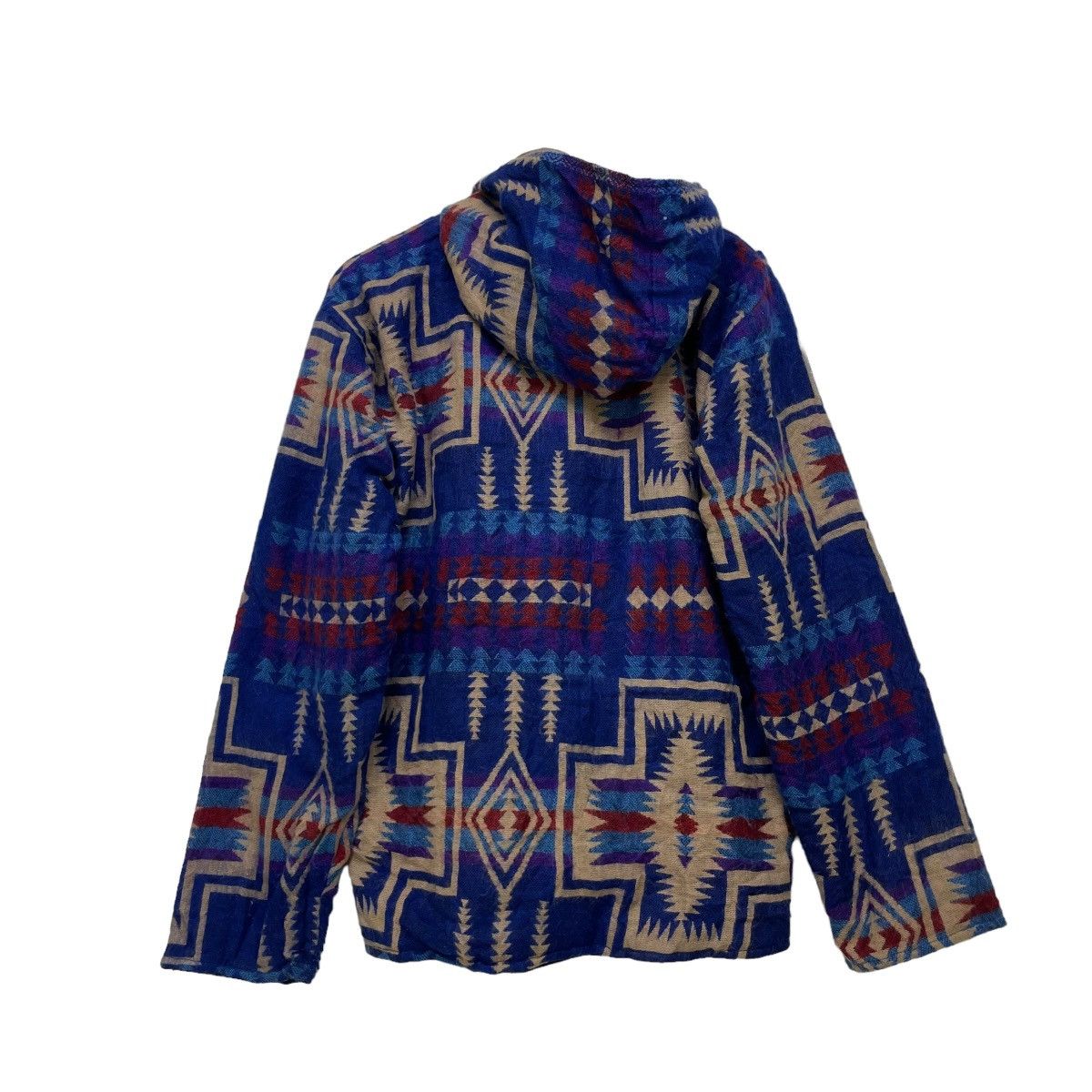 Handmade Awesome Hand Made Native Printed Hoody Jacket Size US M / EU 48-50 / 2 - 2 Thumbnail