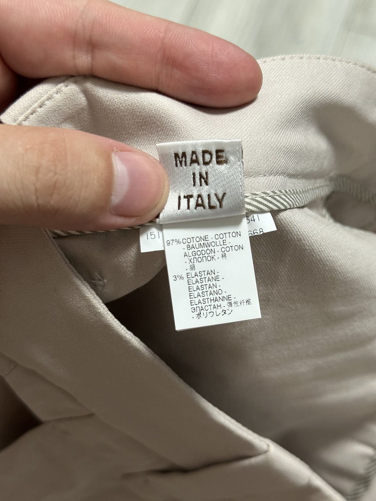 Brunello Cucinelli BRUNELLO CUCINELLI Wide Leg Pants Women's Size USA 6 Beige Size 28" / US 6 / IT 42 - 6 Thumbnail
