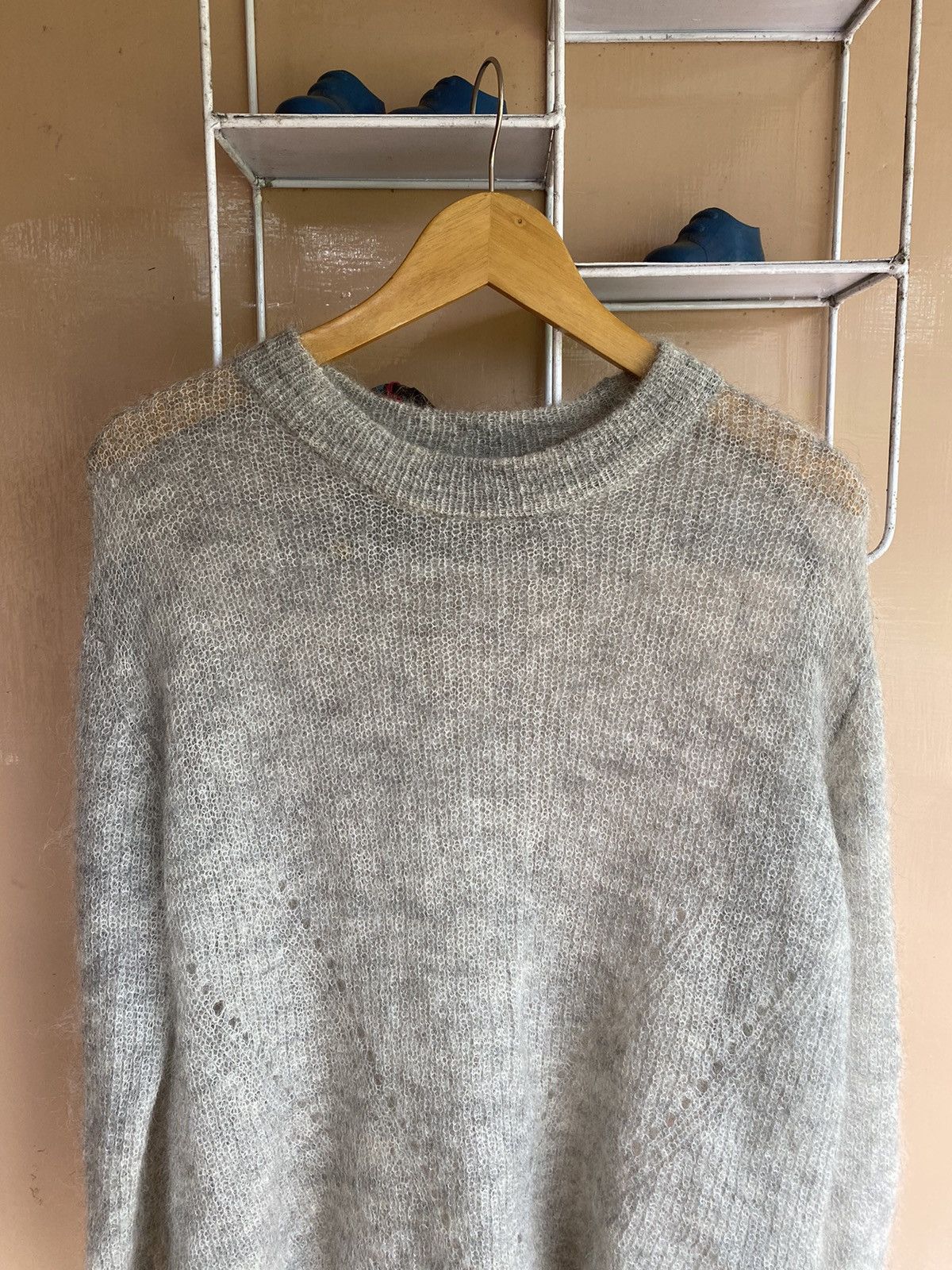 Hysteric Glamour 🖤BLACKFRIDAY🖤Japanese Mohair Knitted Issey Miyake Size US L / EU 52-54 / 3 - 3 Thumbnail