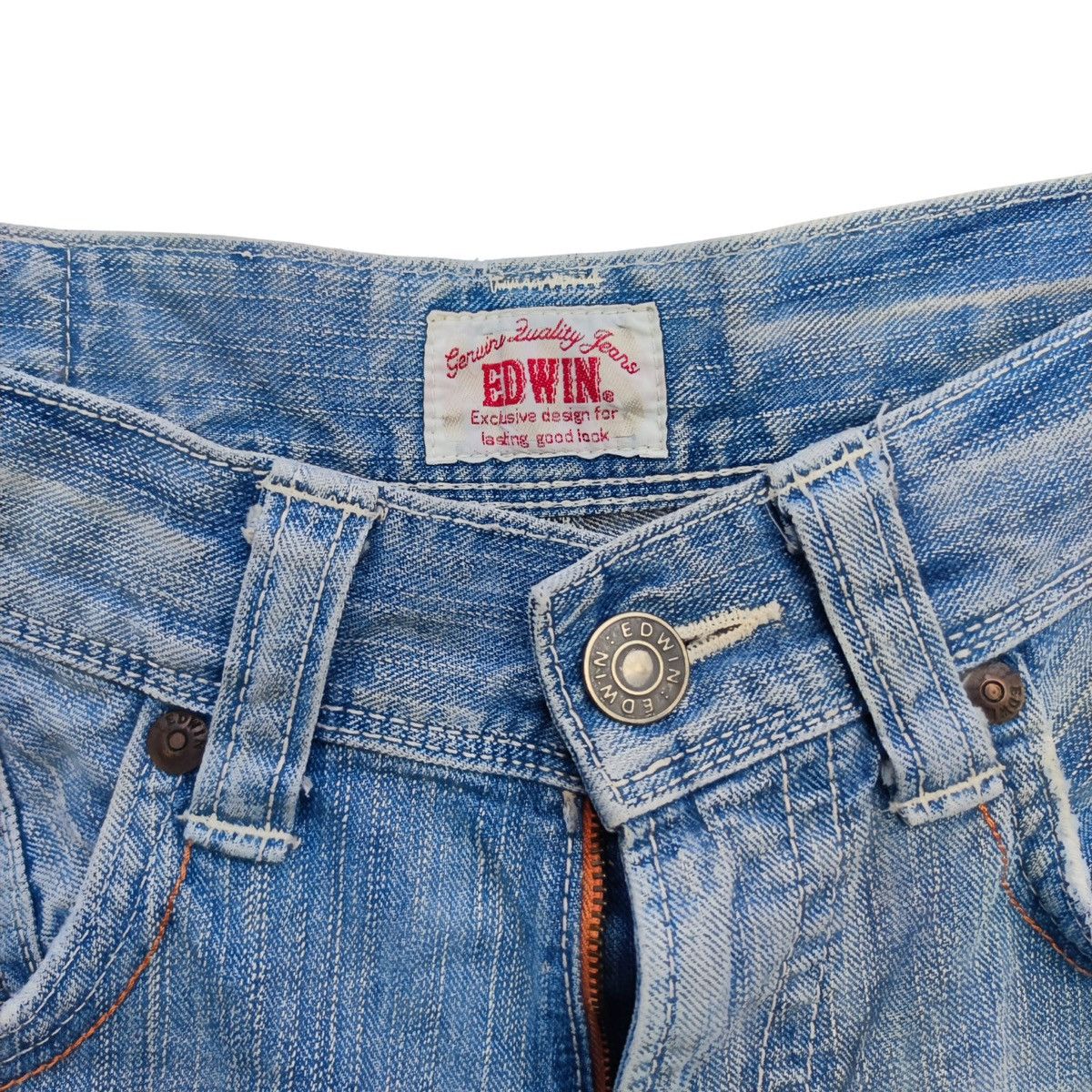 Edwin × Japanese Brand × Vintage Edwin With Surf Patch Denim Shorts Size US 30 / EU 46 - 6 Thumbnail