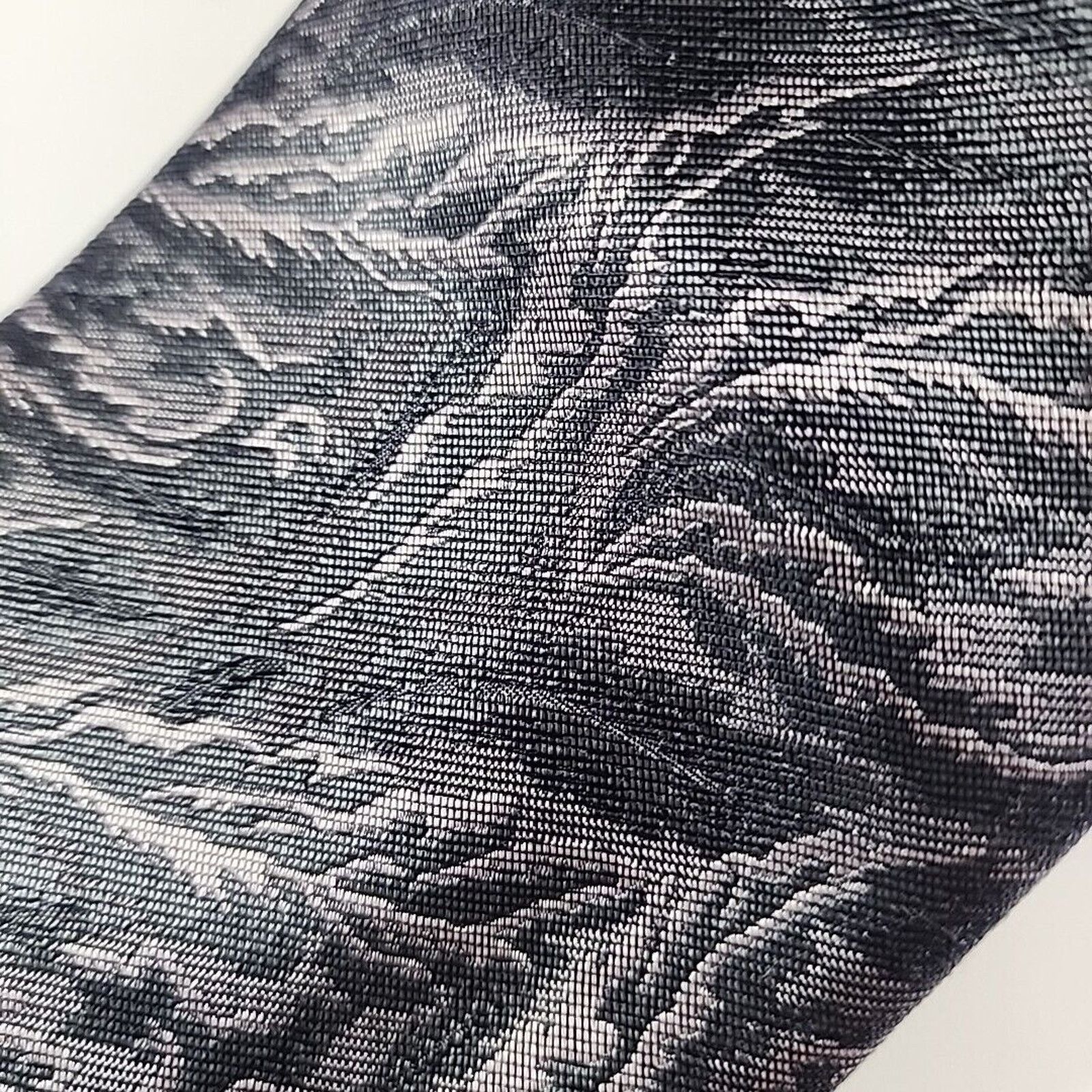Other Volta Seta Silk Necktie Blue-Grey Floral Pattern - Like New Size ONE SIZE - 4 Thumbnail