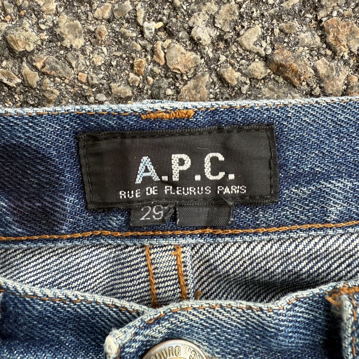 A.P.C. × Jean × Vintage VINTAGE APC SELVEGE JEAN DENIM PANTS Size US 29 - 14 Thumbnail