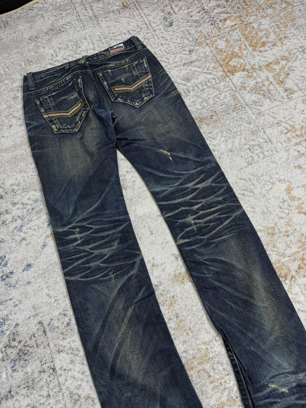 Tornado Mart Robortshous y2k style denim pants Size US 28 / EU 44 - 5 Thumbnail