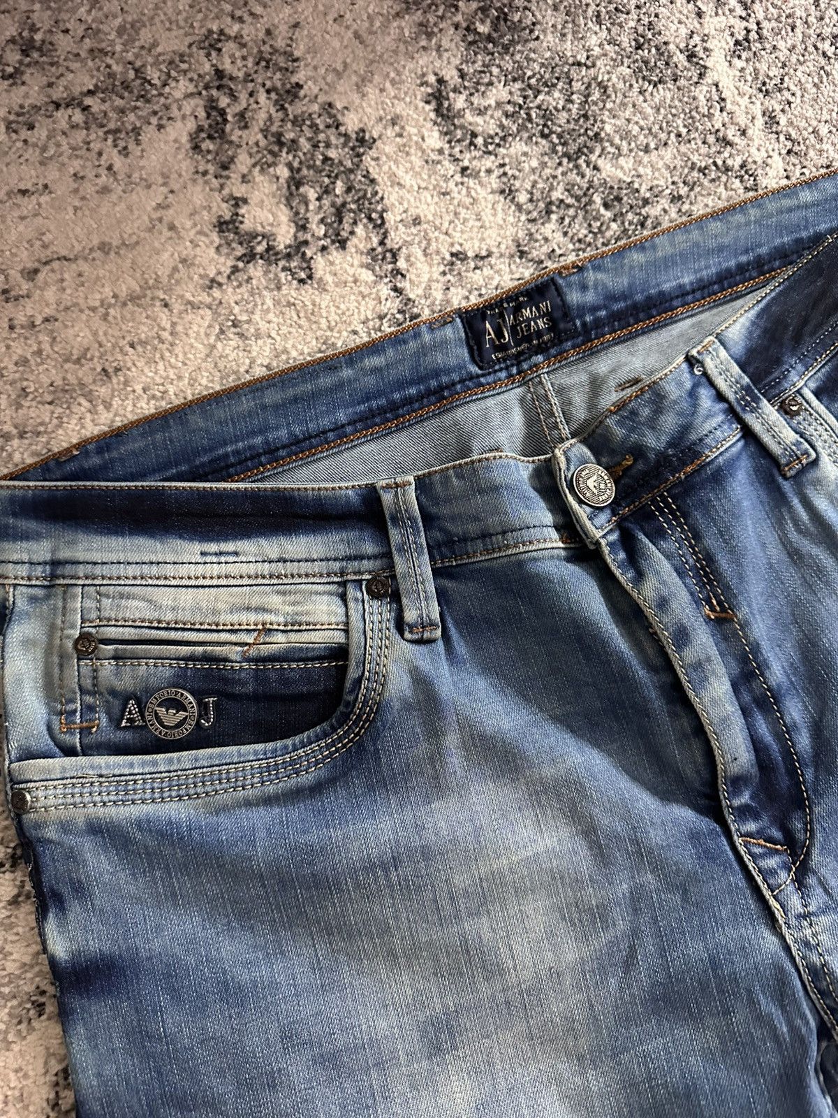Armani Armani Vintage Denim Jeans Streetwear Rare Size US 38 / EU 54 - 7 Thumbnail