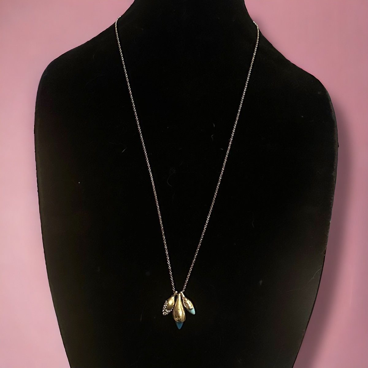 Jessica Simpson Jessica Simpson flower buds charm necklace Size ONE SIZE - 2 Thumbnail