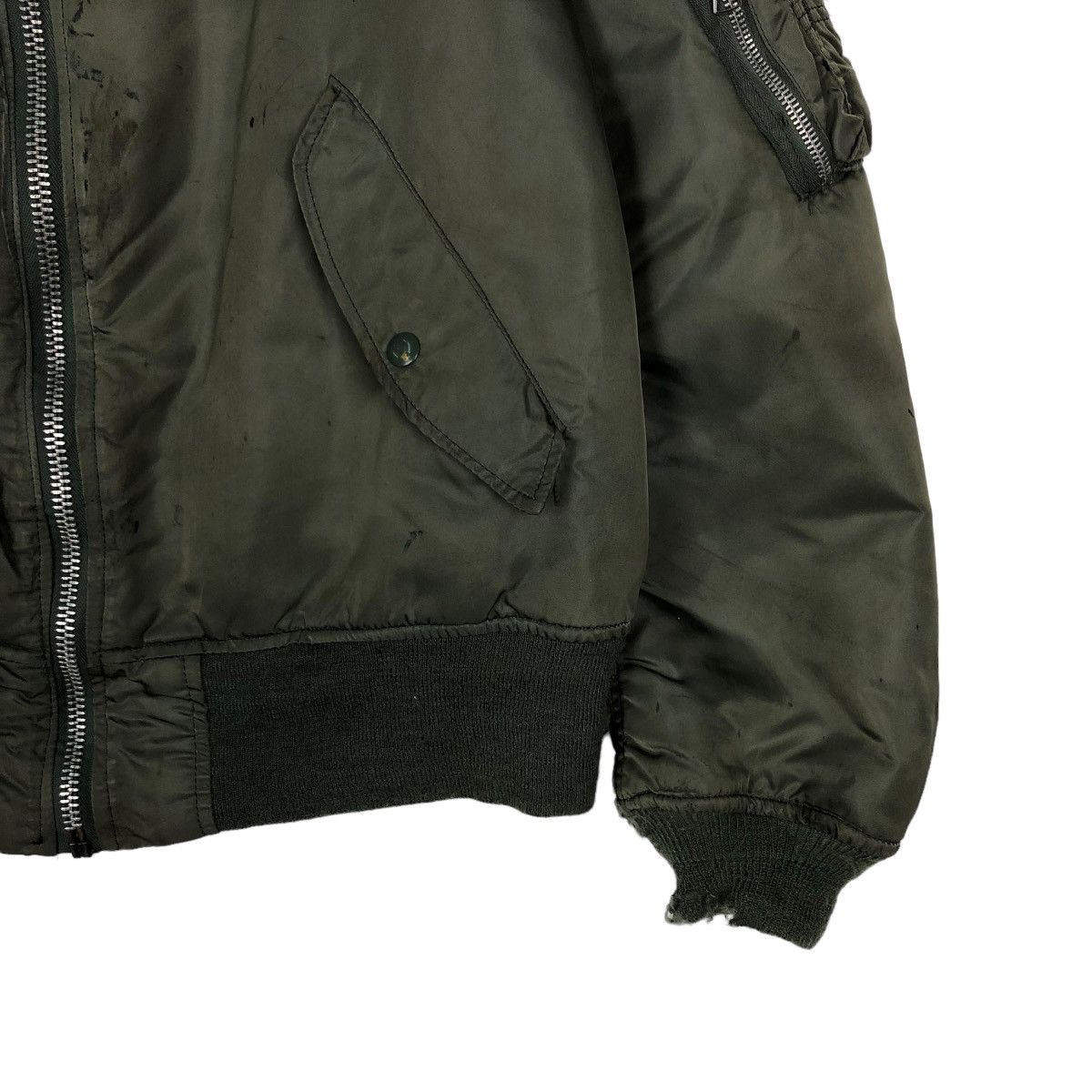 Alpha Industries 🔥VINTAGE MA-1 BOMBER JACKET REVERSIBLE APLHA INDUSTRIES USA Size US M / EU 48-50 / 2 - 4 Thumbnail