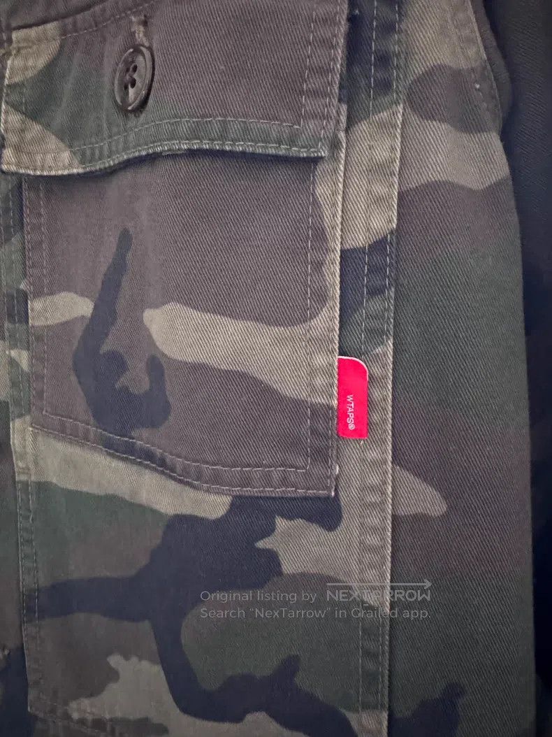 Wtaps Wtaps Camouflage Shirt Size US M / EU 48-50 / 2 - 3 Thumbnail