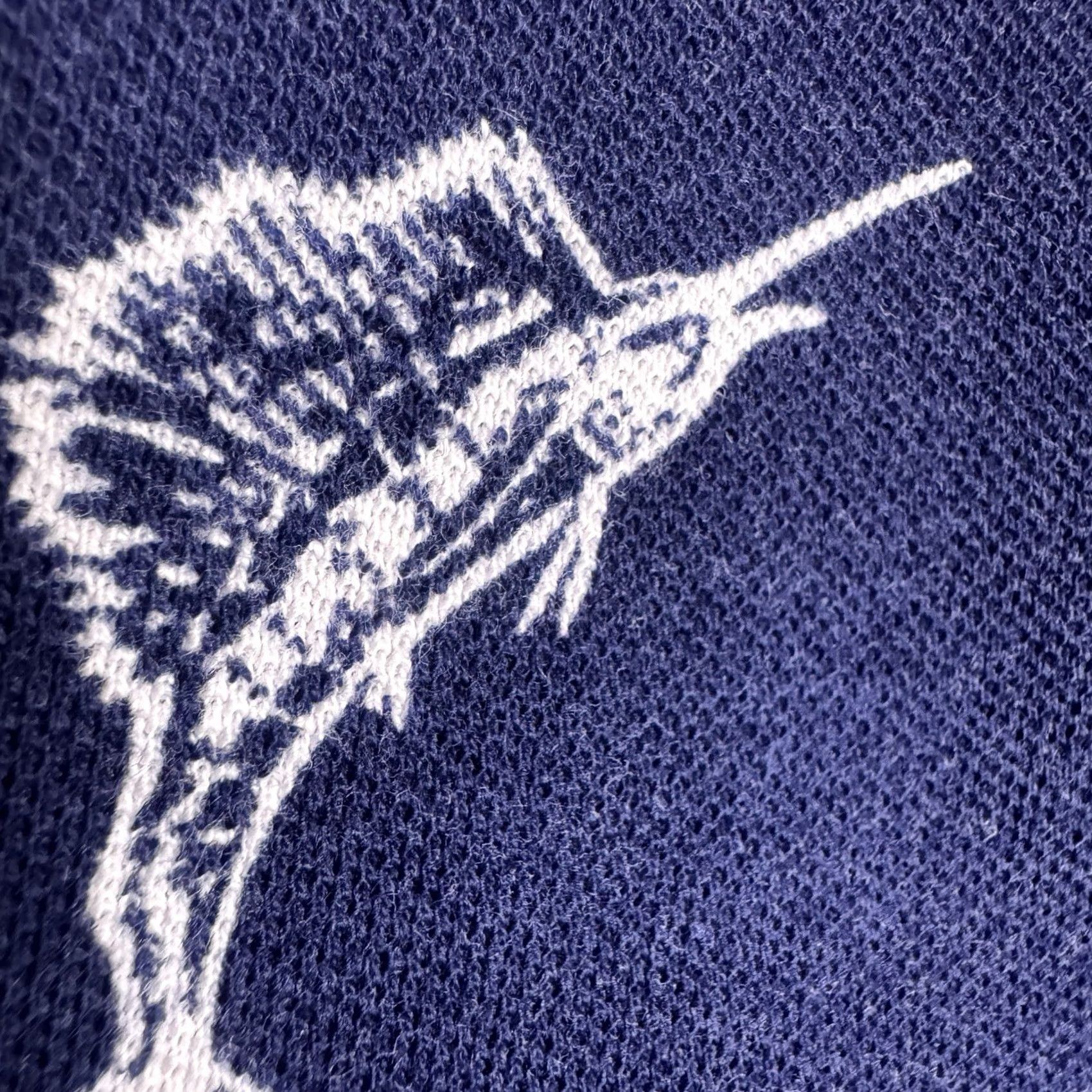 Polo Ralph Lauren VINTAGE Polo Ralph Lauren Shirt Mens S Pique Polo Classic Fit Swordfish All Over Print Shirt Mens S Blue 90s Outdoor Golf Size US S / EU 44-46 / 1 - 6 Thumbnail