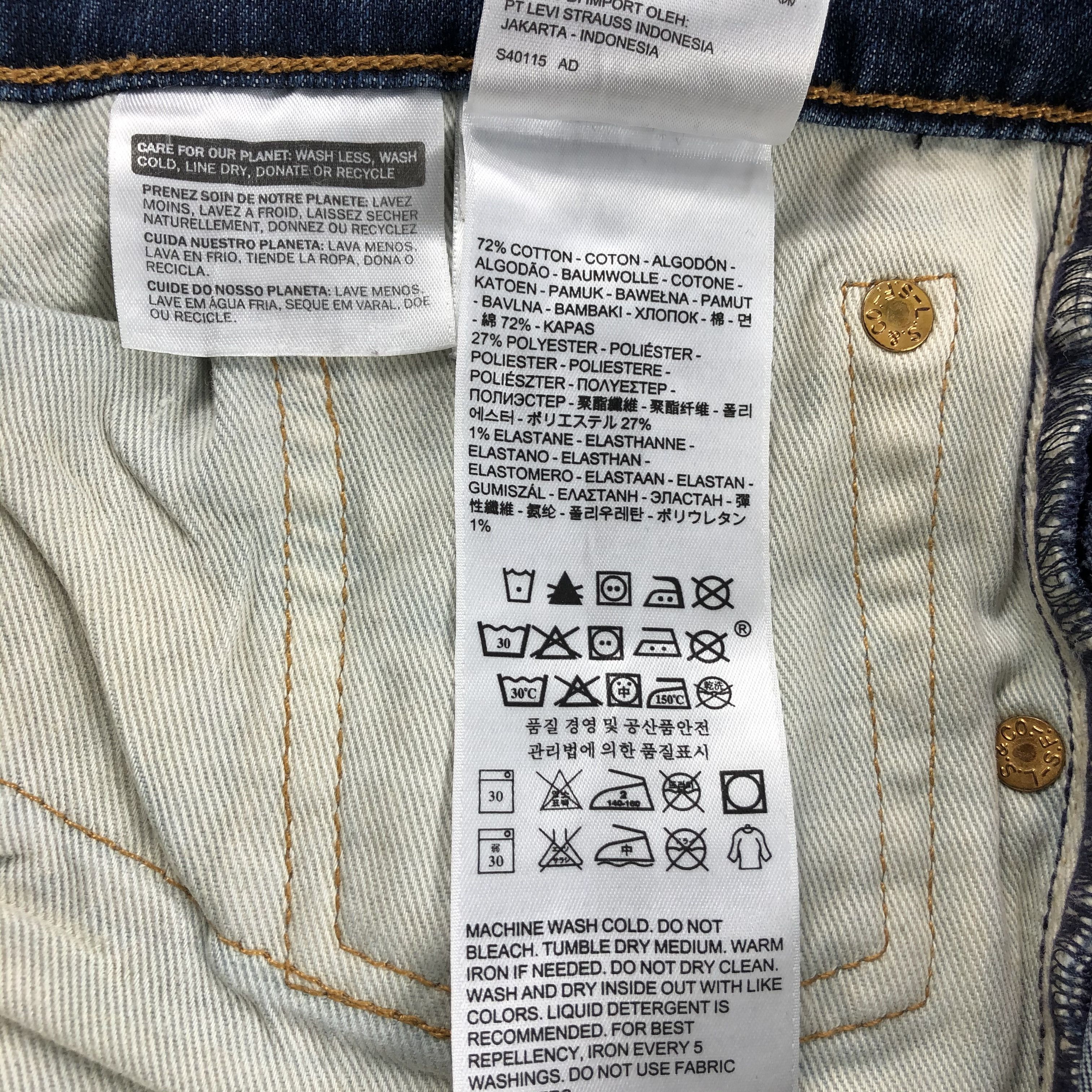 Levi's × Vintage Vintage Levis 502 Jeans-JM1446 Size US 35 - 11 Thumbnail