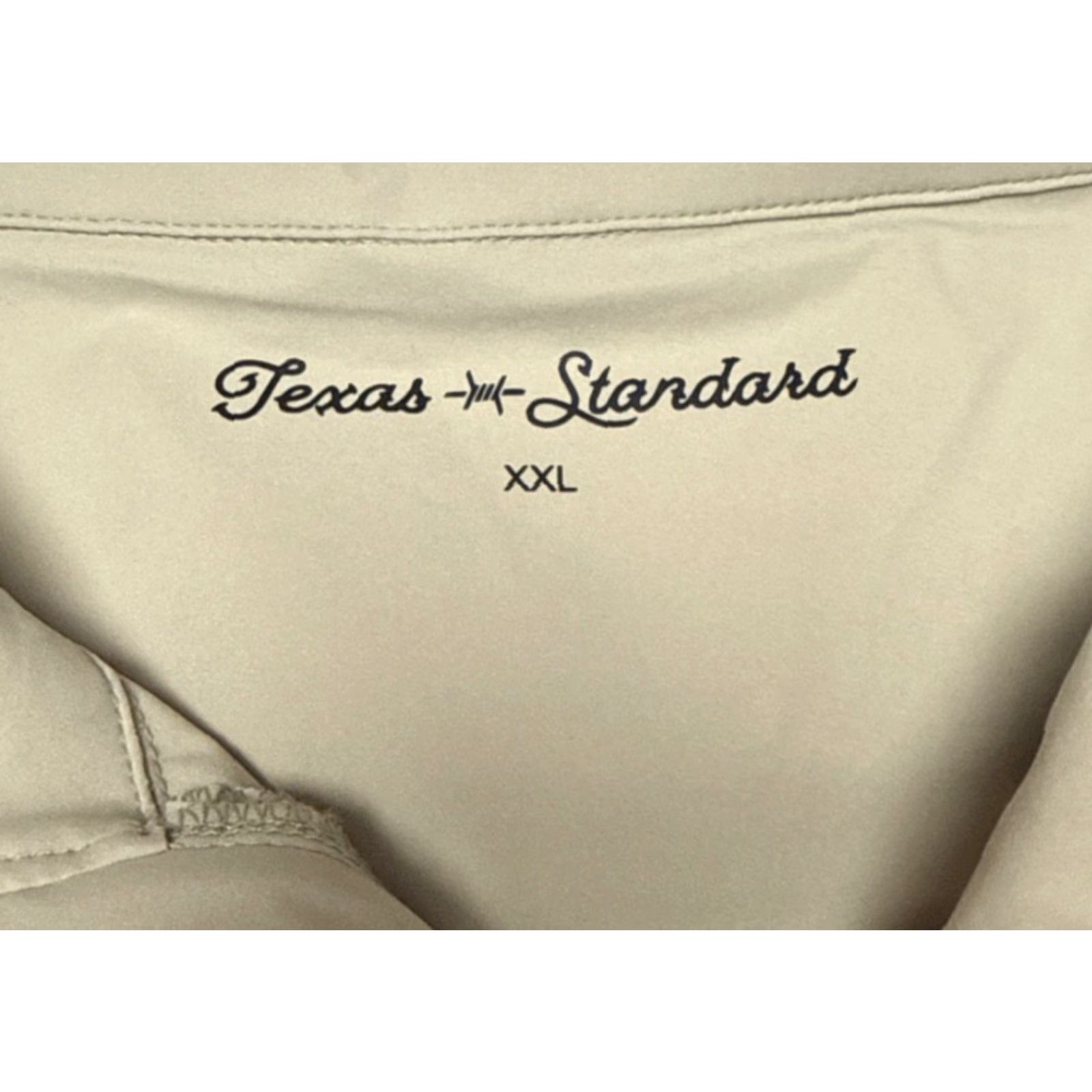 Vintage VINTAGE Texas Standard Canyon Windbreaker Jacket 2XL Men Beige Full Zip Regular Mens" Size US XXL / EU 58 / 5 - 3 Thumbnail