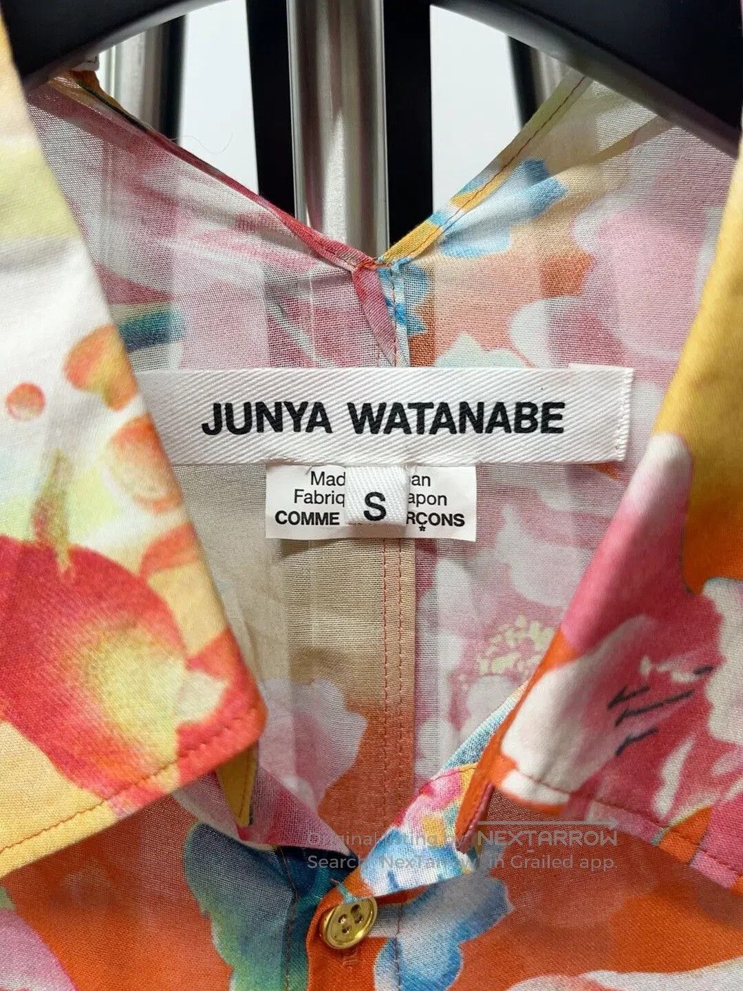 Junya Watanabe Junya Watanabe Floral Pattern Shirt. Size S / US 4 / IT 40 - 3 Thumbnail