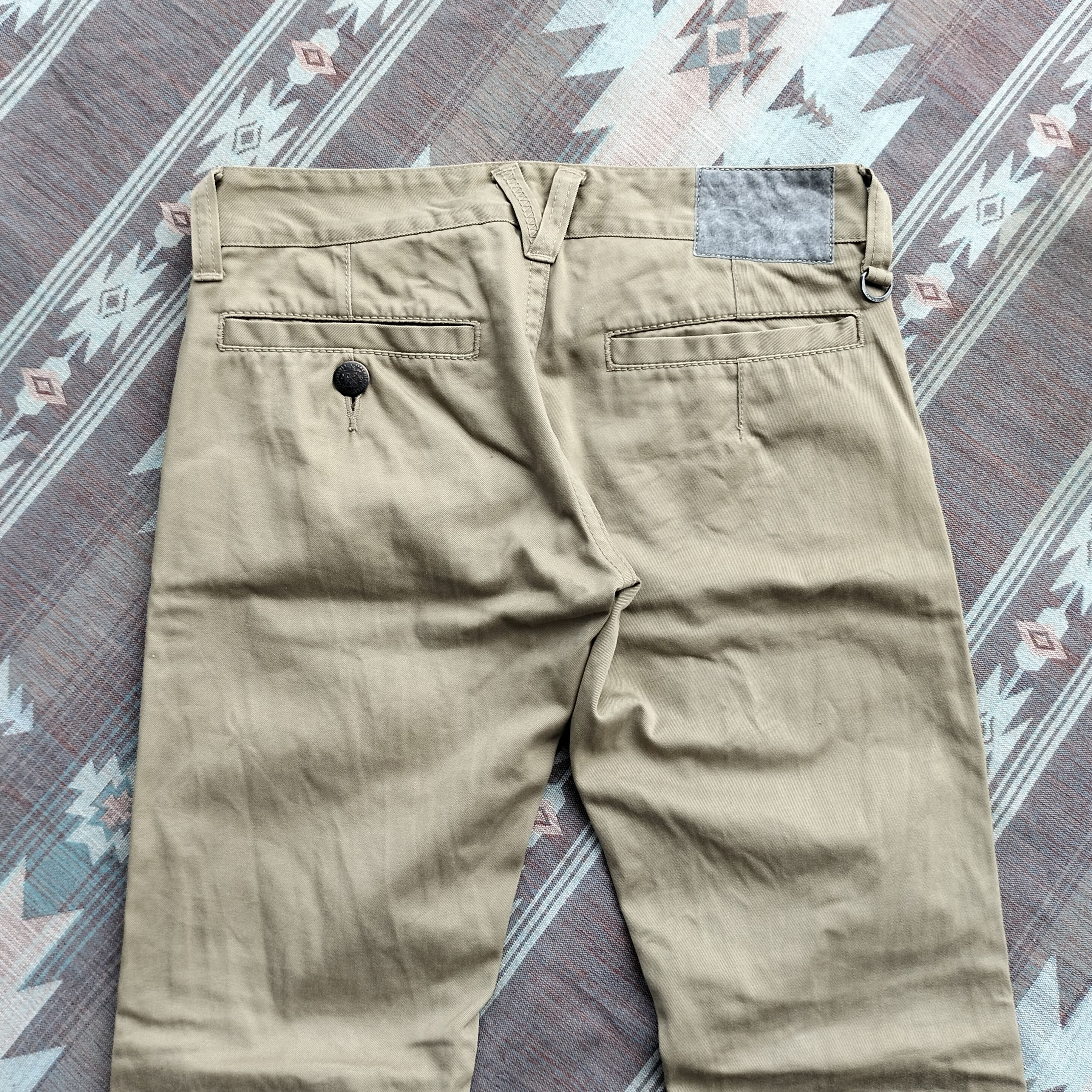 Vanquish Vanquish Gold japan flare catton pants Size US 31 - 8 Thumbnail