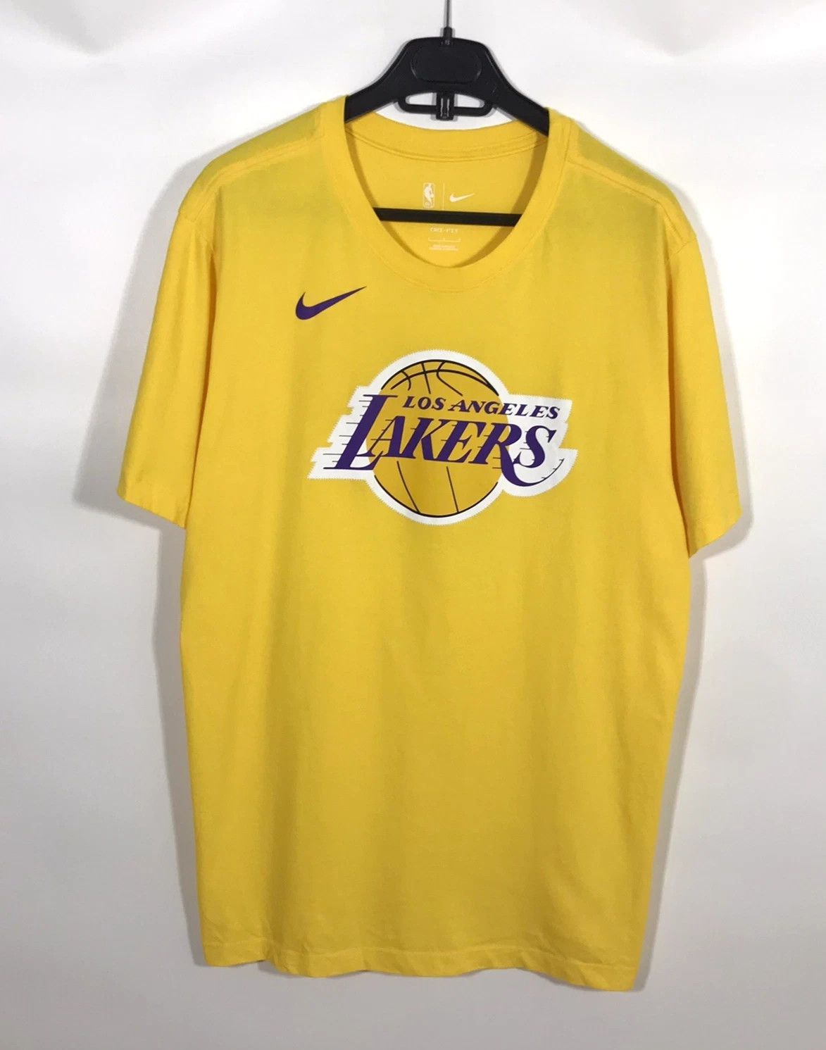 Nike Nike NBA Los Angeles Lakers Logo Dri-Fit Men’s L T-Shirt Size US L / EU 52-54 / 3 - 2 Thumbnail