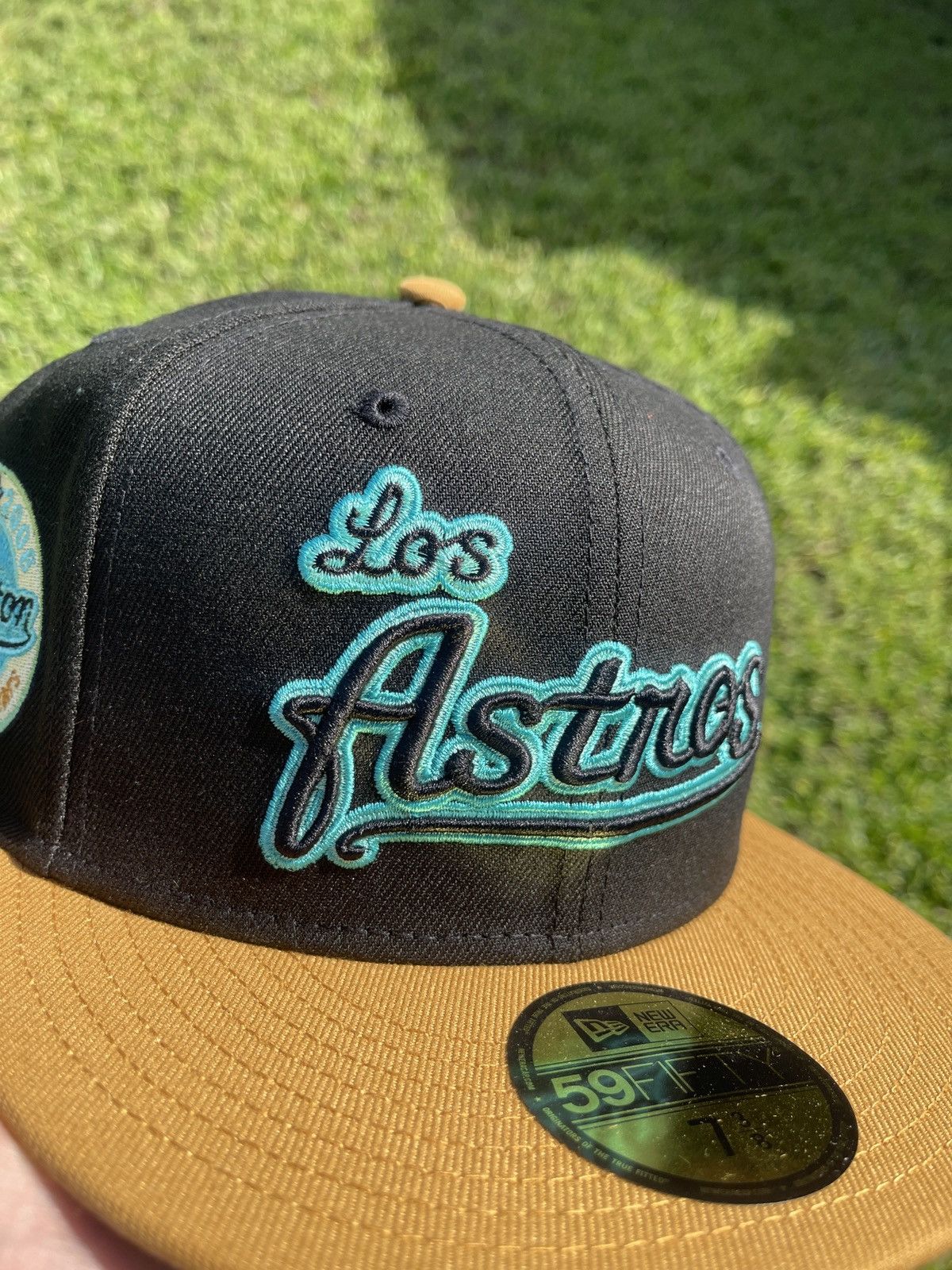 Hat Club 7 3/8 Houston Astros Los Astros 2 Tone Fitted Size ONE SIZE - 4 Thumbnail