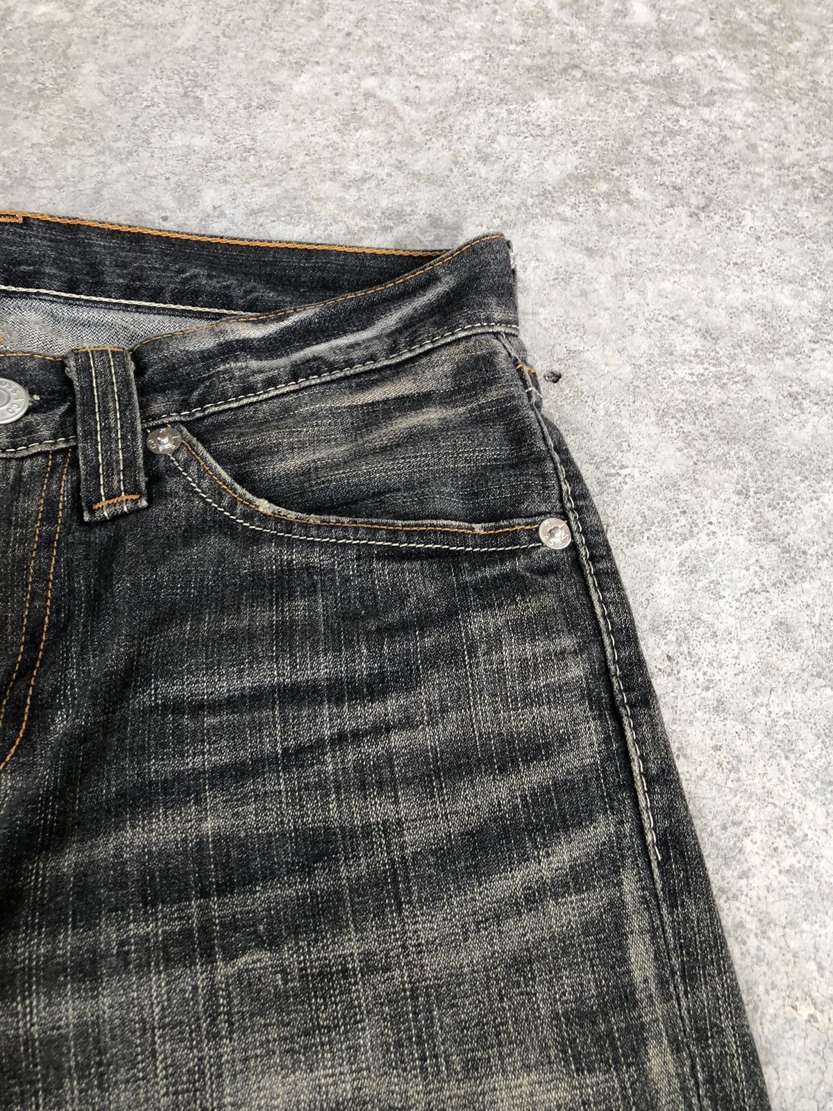 If Six Was Nine Y2k Levis Flared Jeans Distressee Jeans 708 Size US 30 / EU 46 - 15 Thumbnail