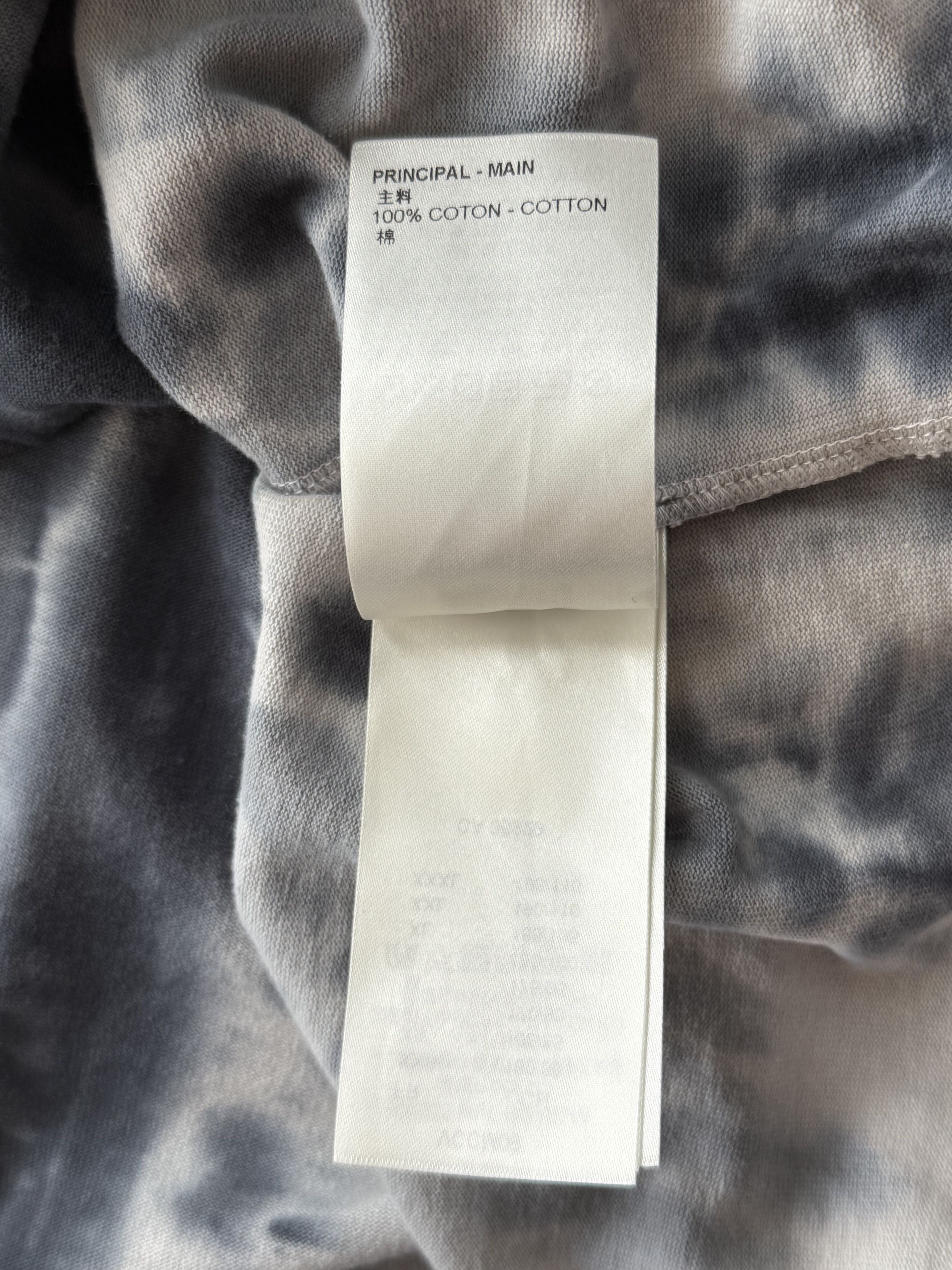 Louis Vuitton Louis Vuitton Grey & Orange Tie-Dye Graffiti T-Shirt Size US XXL / EU 58 / 5 - 5 Thumbnail
