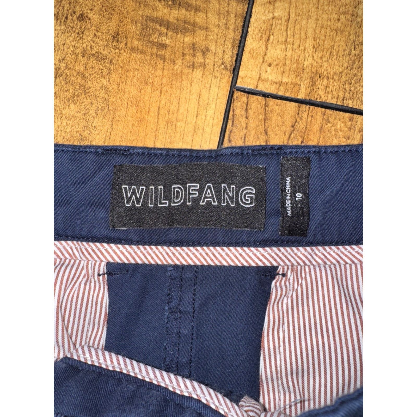 Vintage Wolfgang Women’s Chino Pants 34x30 Navy Blue Cotton Casual Trousers Regular 34 Inseam 30” Men’s? Size 24" / US 00 / IT 34 - 6 Thumbnail