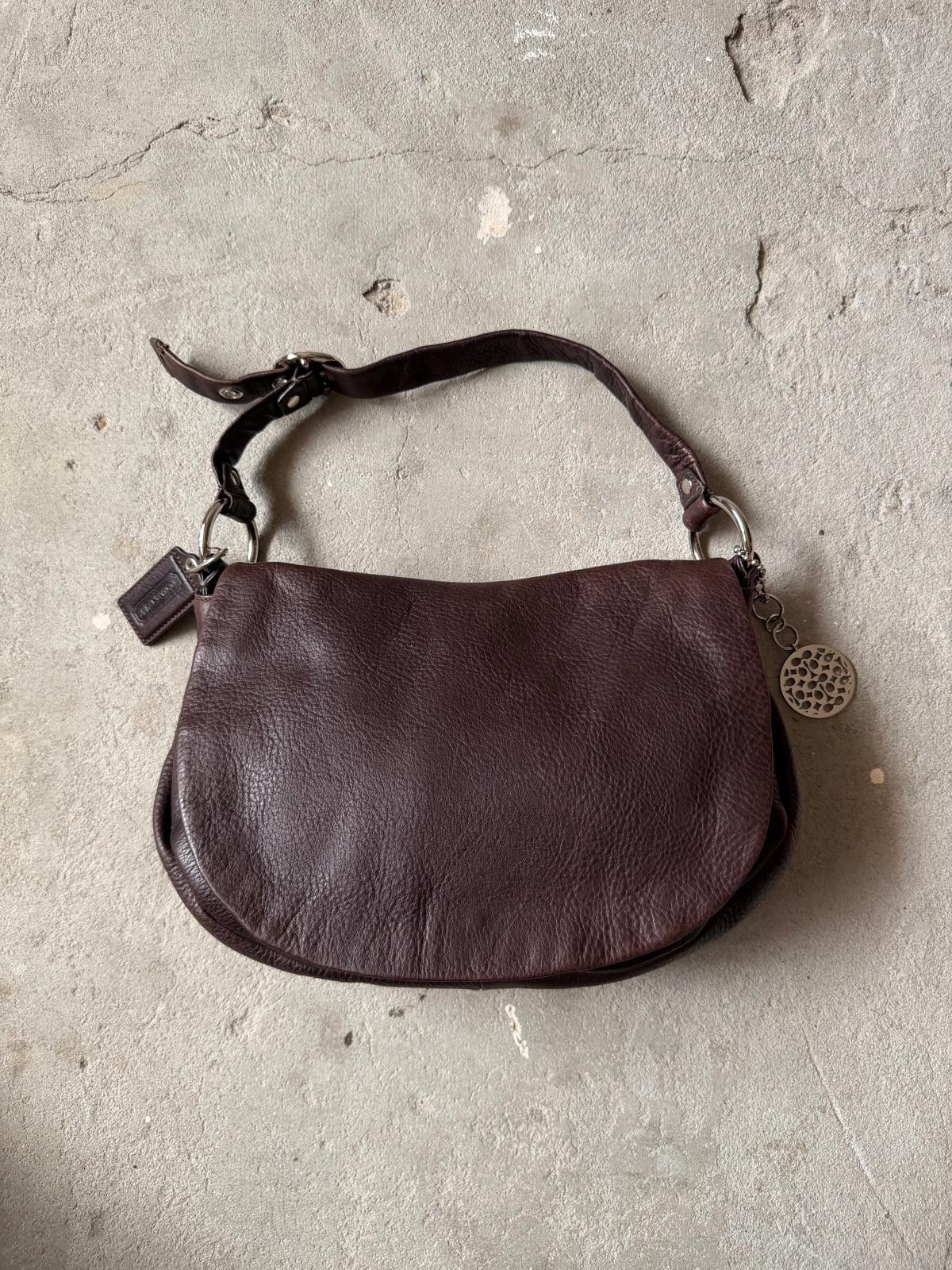Coach Coach Pebbled Leather Hobo Shoulder Bag Brown Size ONE SIZE - 1 Thumbnail