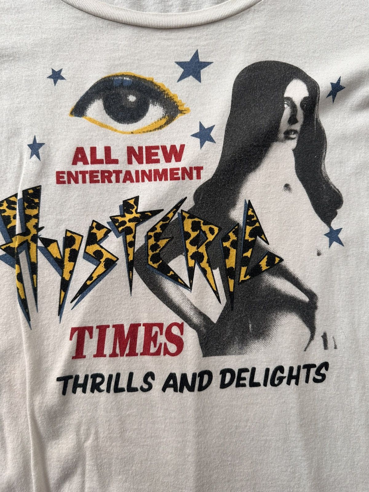 Hysteric Glamour Hysteric Glamour Hysteric Times Long Sleeve T Shirt Size US S / EU 44-46 / 1 - 2 Thumbnail