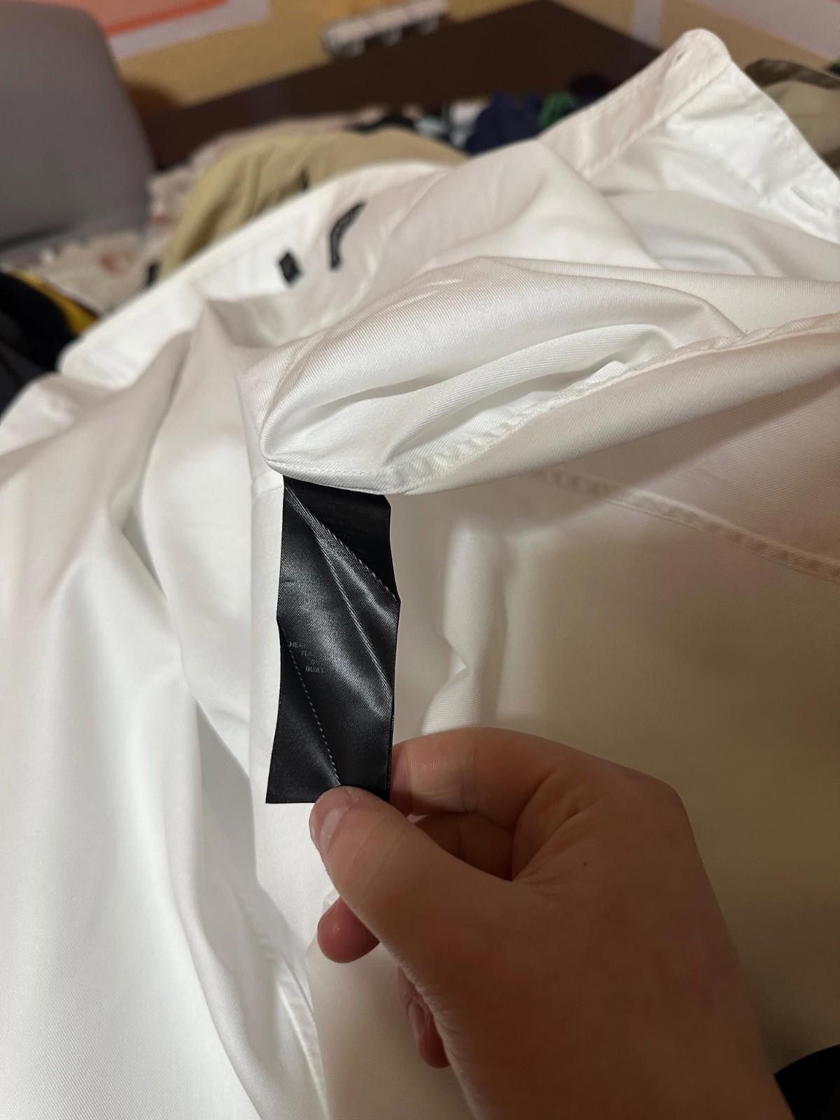 Tom Ford Tom Ford White Cotton Dress Shirt Size 42 Italy Made Size 42R - 10 Thumbnail