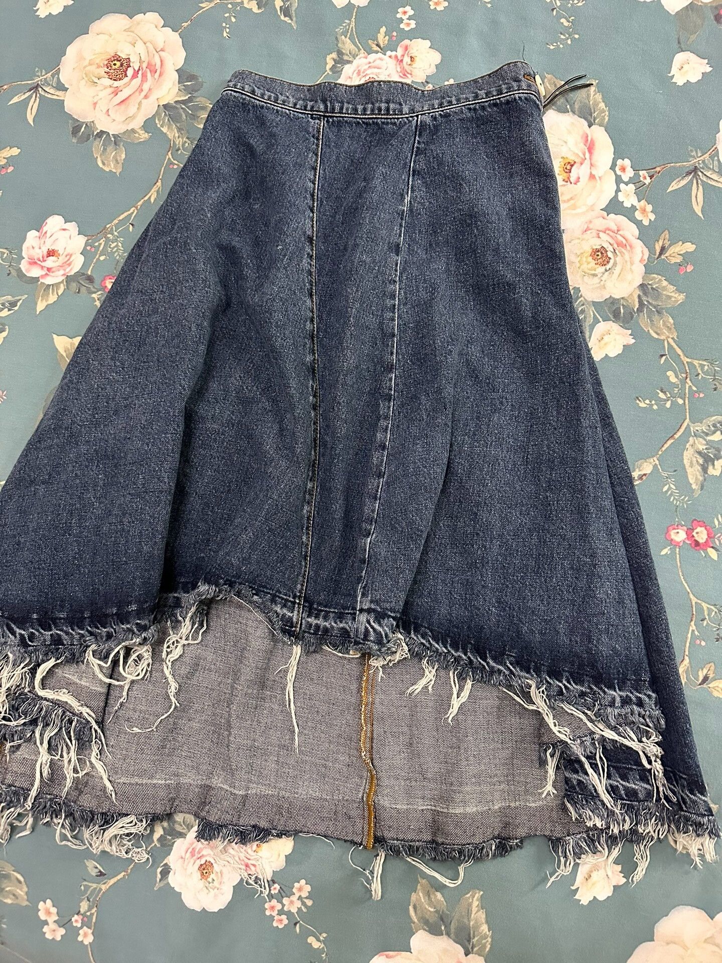 Marni Marni Irregular Hem Denim Skirt Size 26" / US 2 / IT 38 - 1 Thumbnail