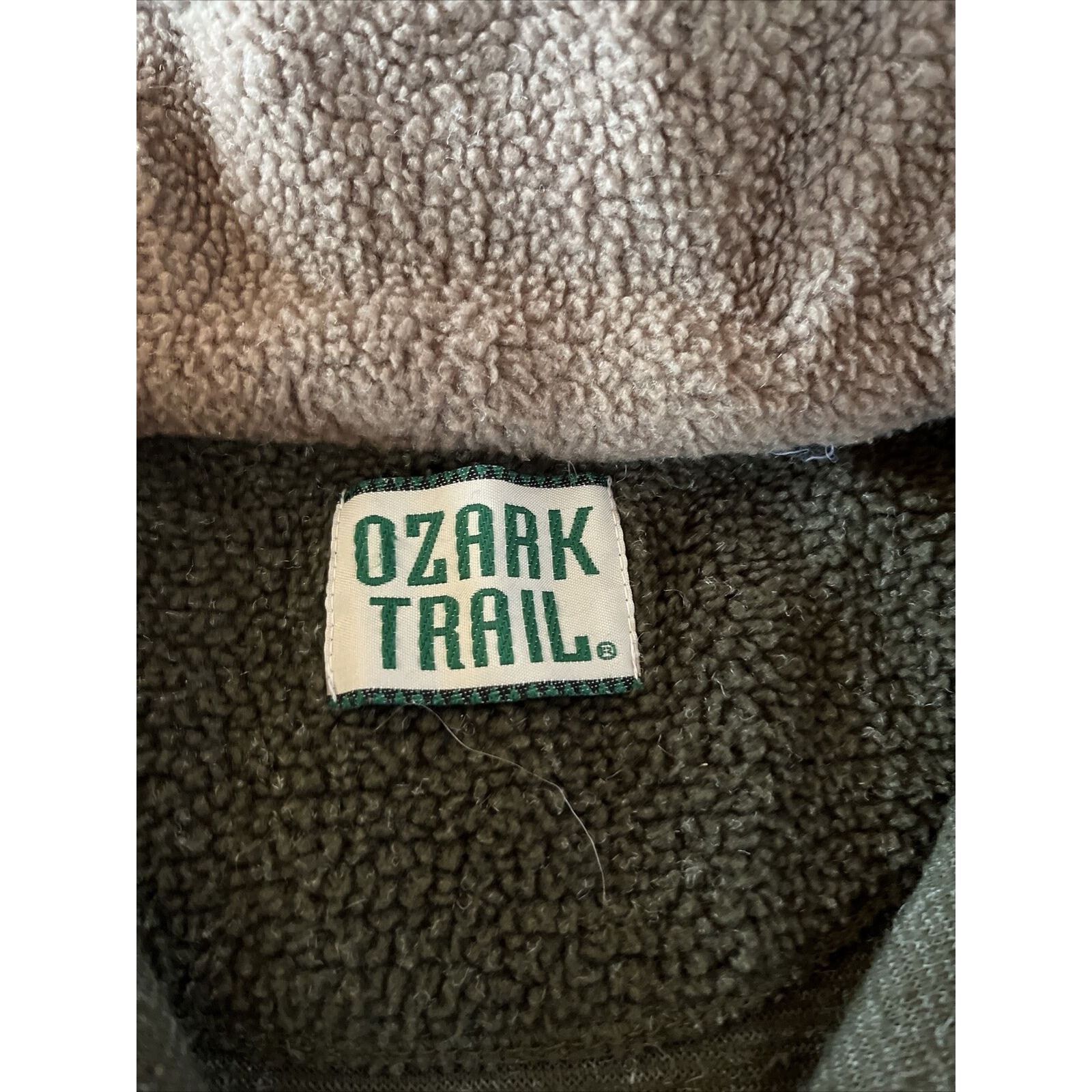 Other Ozark Trail Sweater Men’s XXL Olive Fleece 1/4 Zip LS Jacket Size US XXL / EU 58 / 5 - 2 Thumbnail