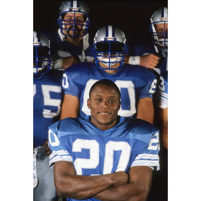 NFL × Starter Barry SANDERS 90s Detroit Lions Reversible jersey NFL vtg Size US L / EU 52-54 / 3 - 15 Thumbnail