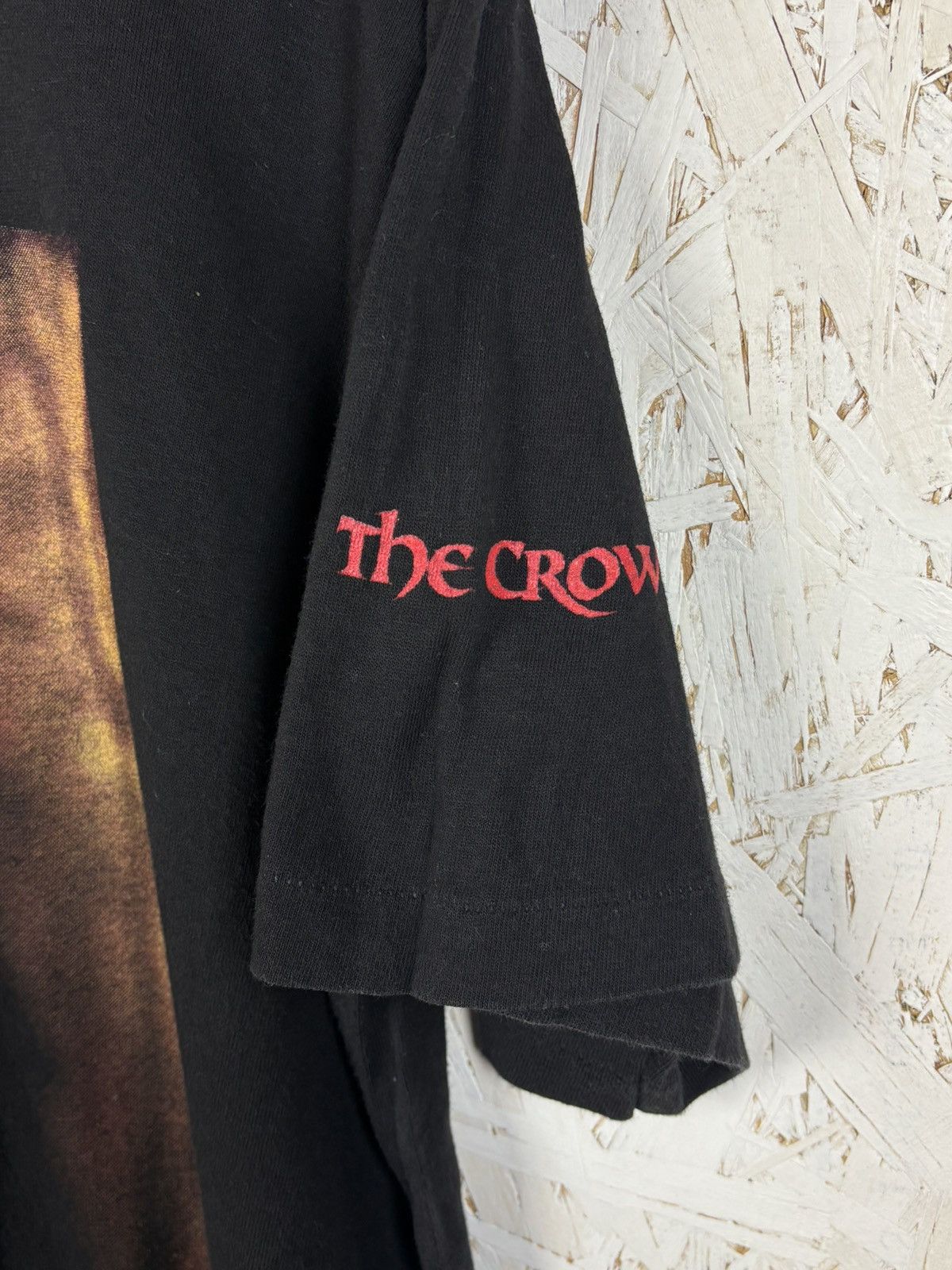 Vintage 90s The Crow 1994 Movie Promo Brandon Lee T-Shirt Black ~XL Size US XL / EU 56 / 4 - 5 Thumbnail