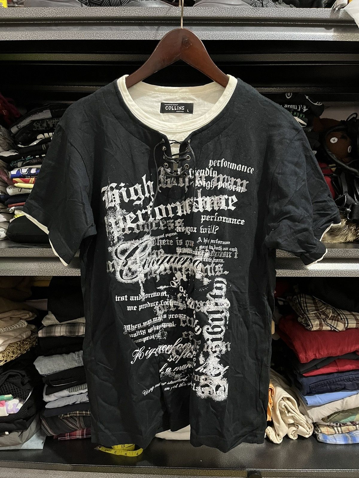 If Six Was Nine × Japanese Brand × Le Grande Bleu (L.G.B.) 🖤BLACKDAY🖤Collins poem double layer bondage Size US M / EU 48-50 / 2 - 1 Thumbnail