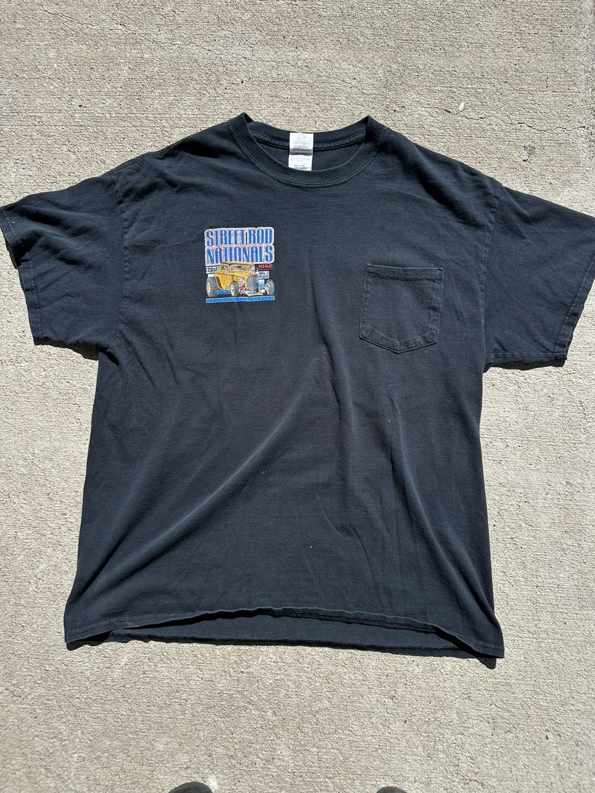 Gildan Vintage Street Rod Nationals Racing Tee Size US XL / EU 56 / 4 - 1 Thumbnail