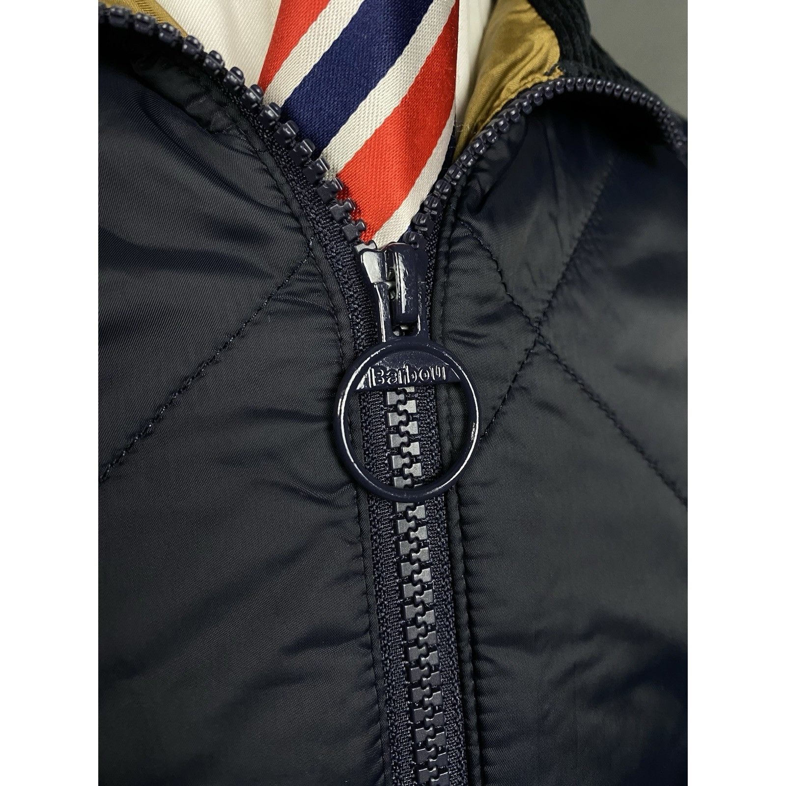 Barbour MINT! Barbour Hoxun Men's Blue Quilted Jacket Size M Size US M / EU 48-50 / 2 - 8 Thumbnail
