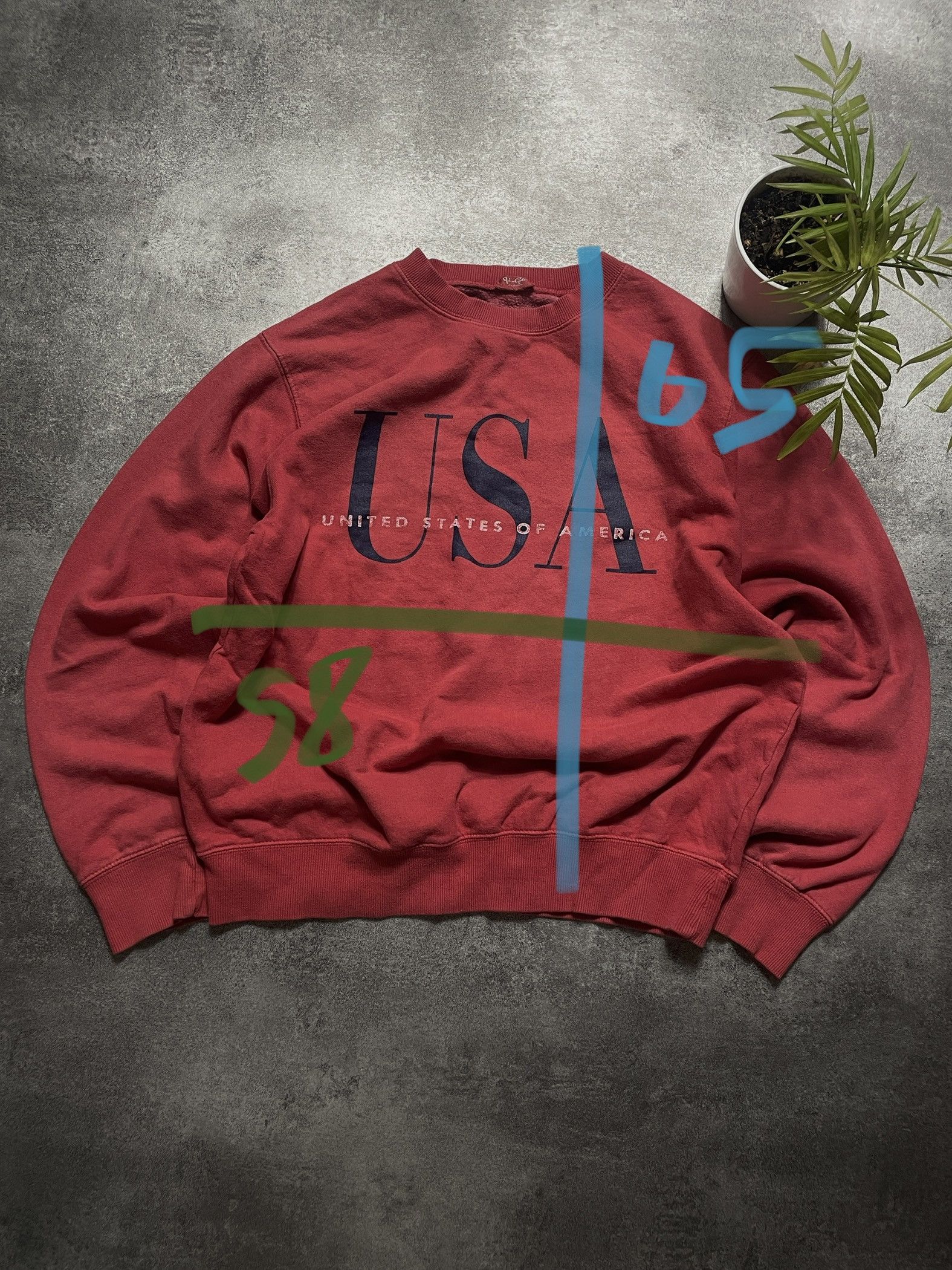 Other John Galt USA Sweatshirt Boxy Fit Cozy Size US S / EU 44-46 / 1 - 8 Thumbnail