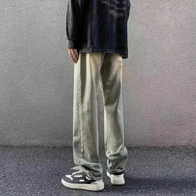Japanese Brand Retro straight leg loose fitting jeans Size US 32 / EU 48 - 6 Thumbnail