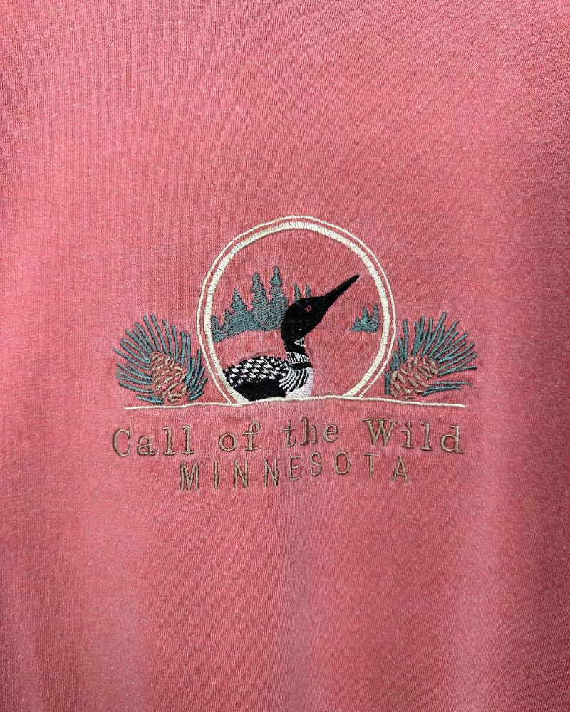 Gildan × Vintage Vintage Gildan Call of the Wild Minnesota T-Shirt - Medium Size US M / EU 48-50 / 2 - 3 Thumbnail