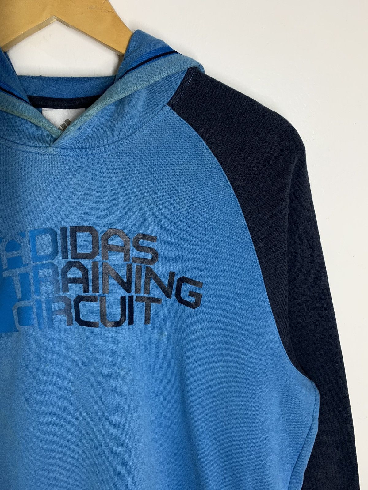 Adidas × Vintage Adidas Vintage Hoodie Size US L / EU 52-54 / 3 - 3 Thumbnail