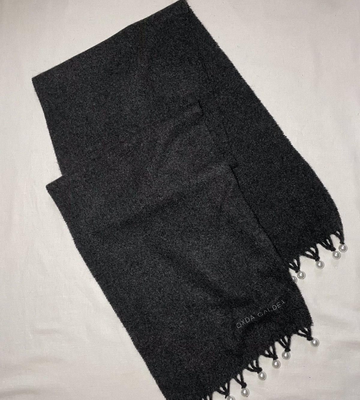 Vintage Oxda galdea wool scarf Size ONE SIZE - 5 Thumbnail