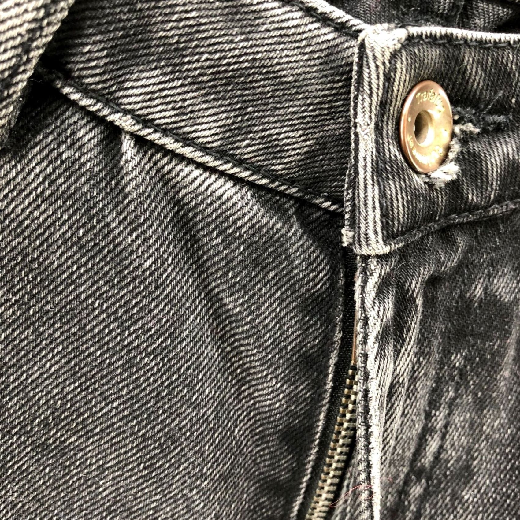 Zara VINTAGE Zara Mom Jeans Womens Size 2 Black High Rise Non-Stretch Jeans Regular Women 5-Pocket Denim Cotton Black 26.5 in 8.5-10 in Rise Females Size 26" / US 2 / IT 38 - 6 Thumbnail