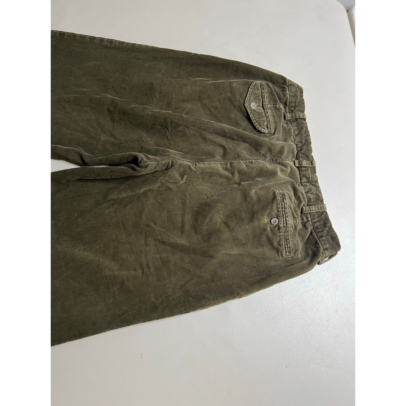 Polo Ralph Lauren Vintage Polo Ralph Lauren Hammon corduroy Pants Green 34/32 Size US 34 / EU 50 - 9 Thumbnail