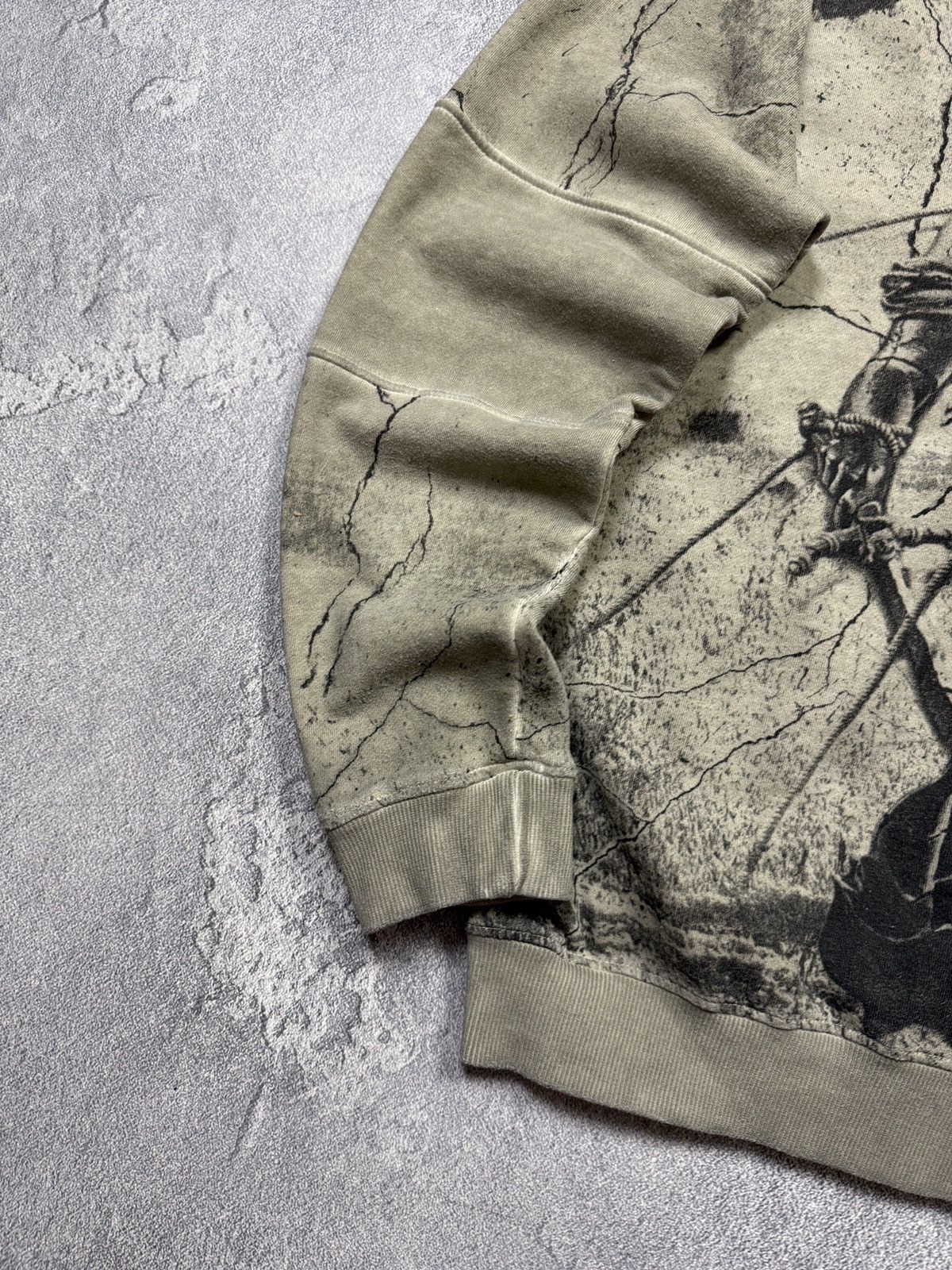 Gildan Crazy Y2K Metallica Hoodie Gotic Punk Effected Size US XL / EU 56 / 4 - 10 Thumbnail