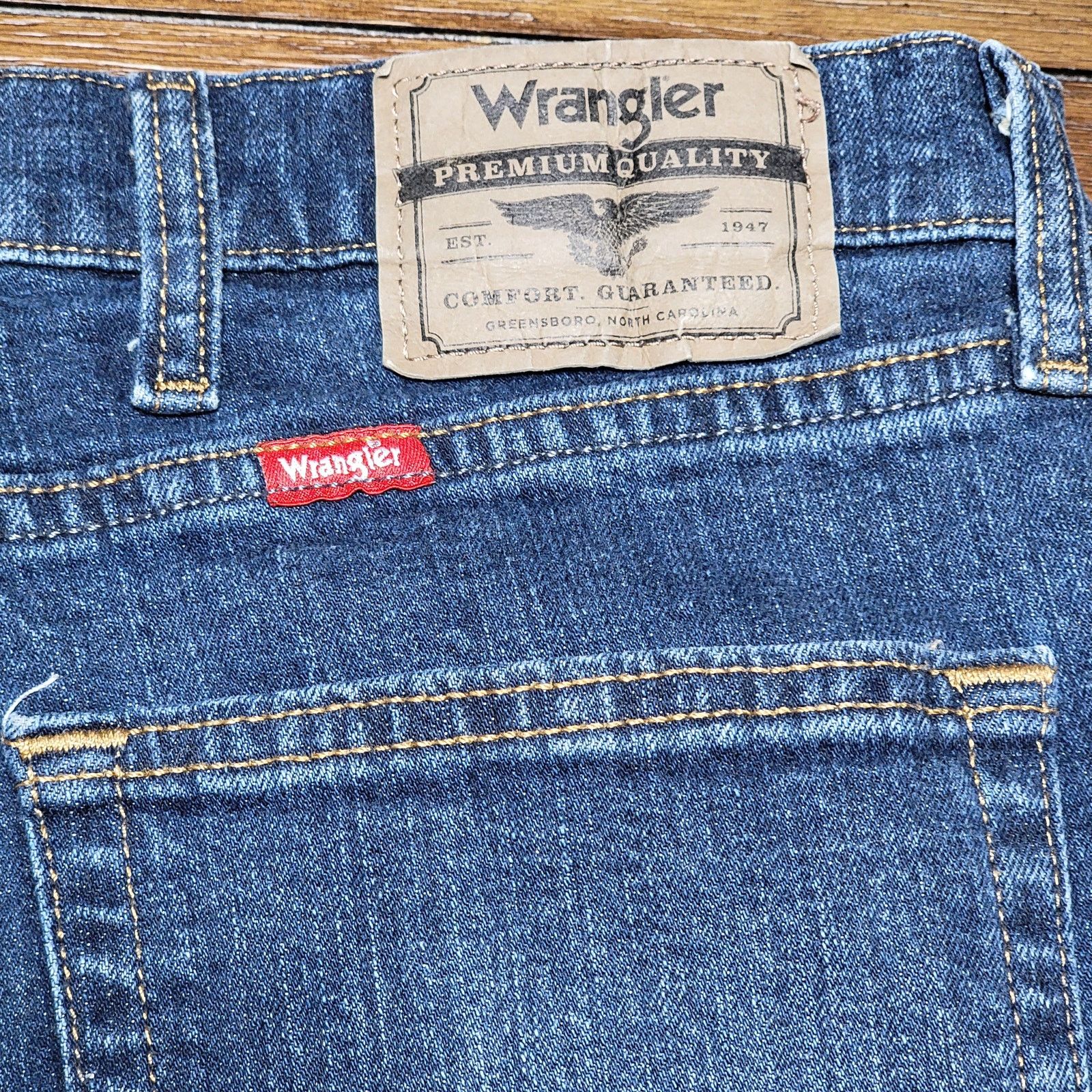 Wrangler Wrangler Relaxed Fit Jeans - Size 42 X 29 Size US 42 / EU 58 - 5 Thumbnail