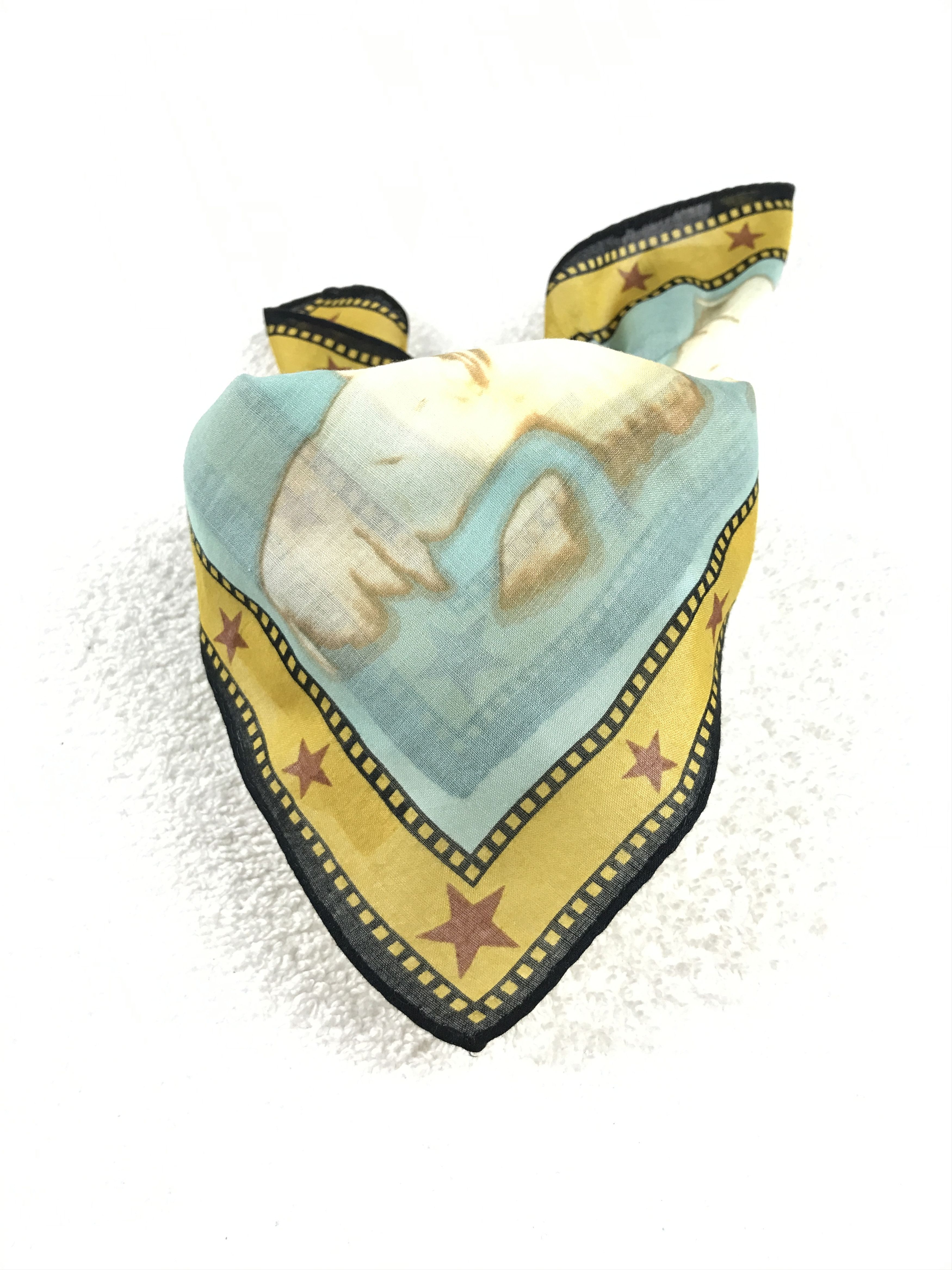 Designer × Jean Paul Gaultier × Vintage Vintage Jean Paul Gaultier Bandana Neckerchief Handkerchief Size ONE SIZE - 3 Thumbnail