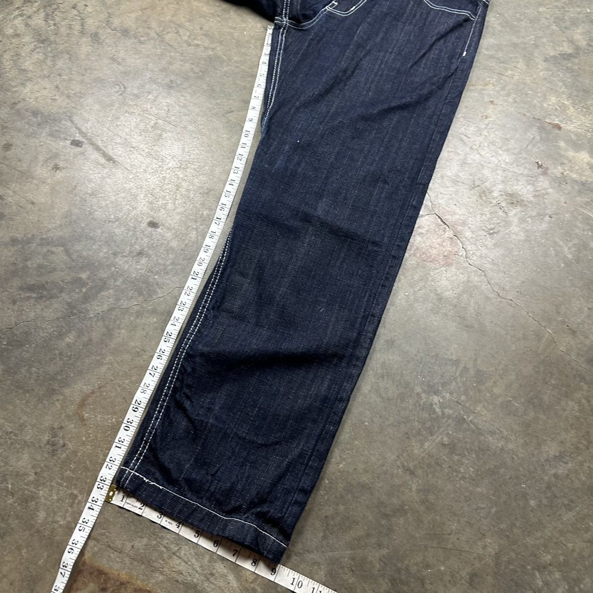 Other y2k skater embroidered evolution dragon denim jeans Size US 36 / EU 52 - 4 Thumbnail