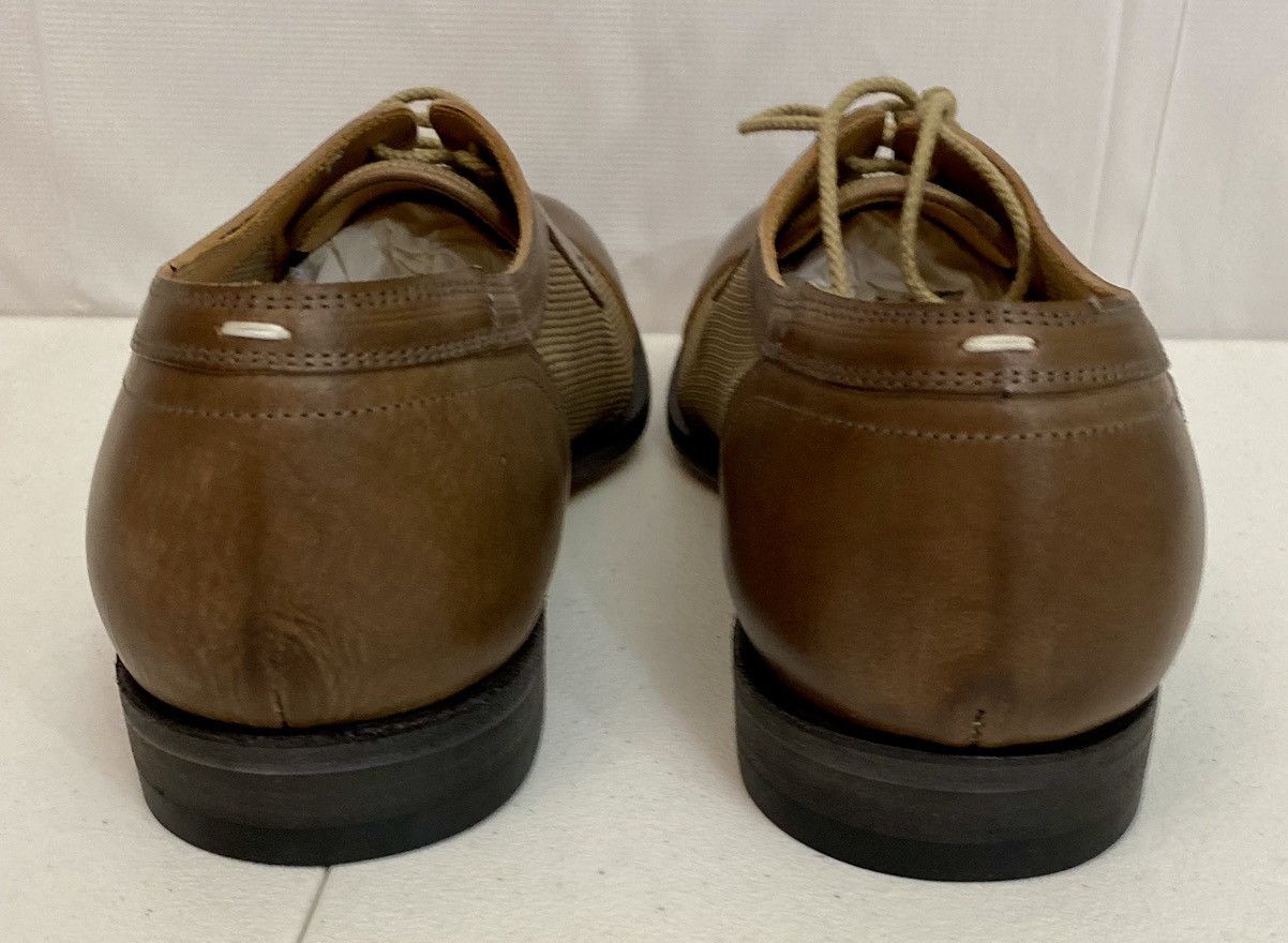 Maison Margiela Maison Margiela 22 🇮🇹 Brown Captoe Hybrid Mesh Derby 11 New Size US 11 / EU 44 - 10 Thumbnail