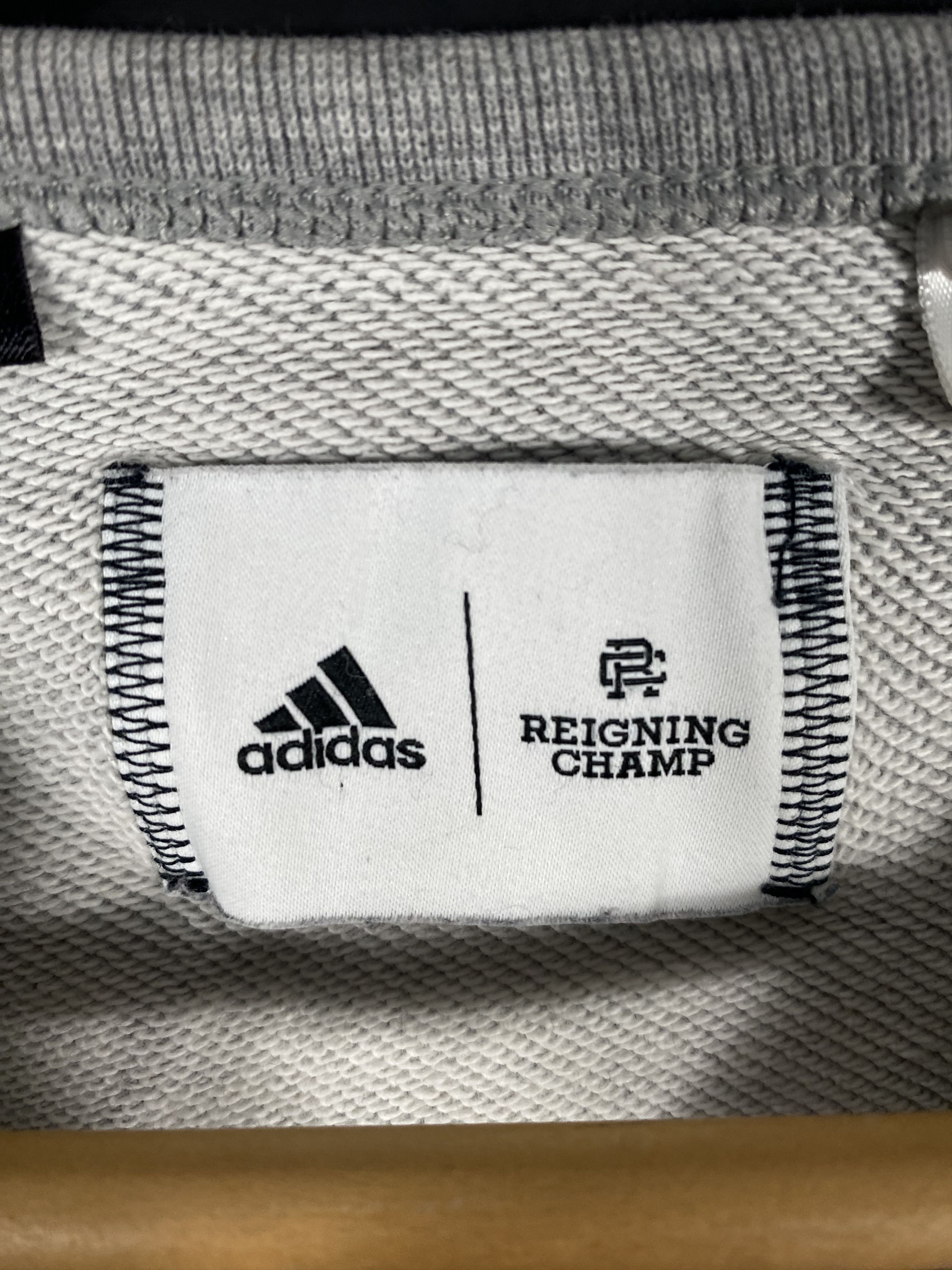 Adidas × Reigning Champ Adidas x Reigning Champ Gray Pullover Sweatshirt Size S Size US S / EU 44-46 / 1 - 3 Thumbnail