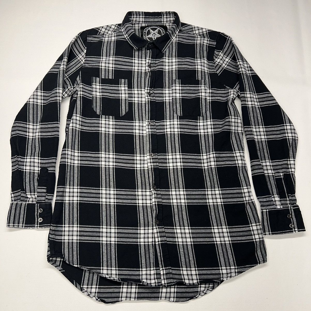 Other Black Craft Cult Flannel Shirt Black Plaid Button Up Graphic Size US L / EU 52-54 / 3 - 2 Thumbnail