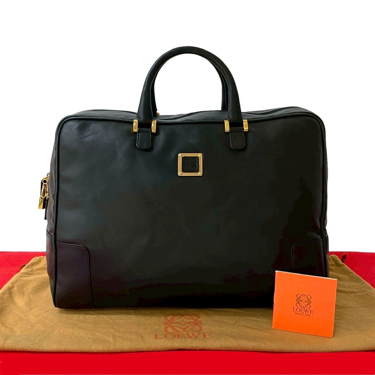 Loewe Loewe Handbag Black Leather Size ONE SIZE - 1 Thumbnail