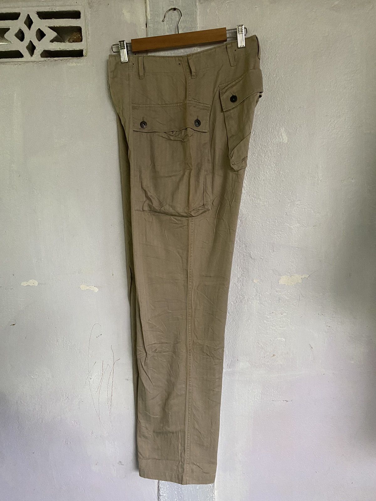 Japanese Brand × Vintage CAB CLOTHING Military Multi Pocket Cargo Monkey Pants Size US 30 / EU 46 - 3 Thumbnail