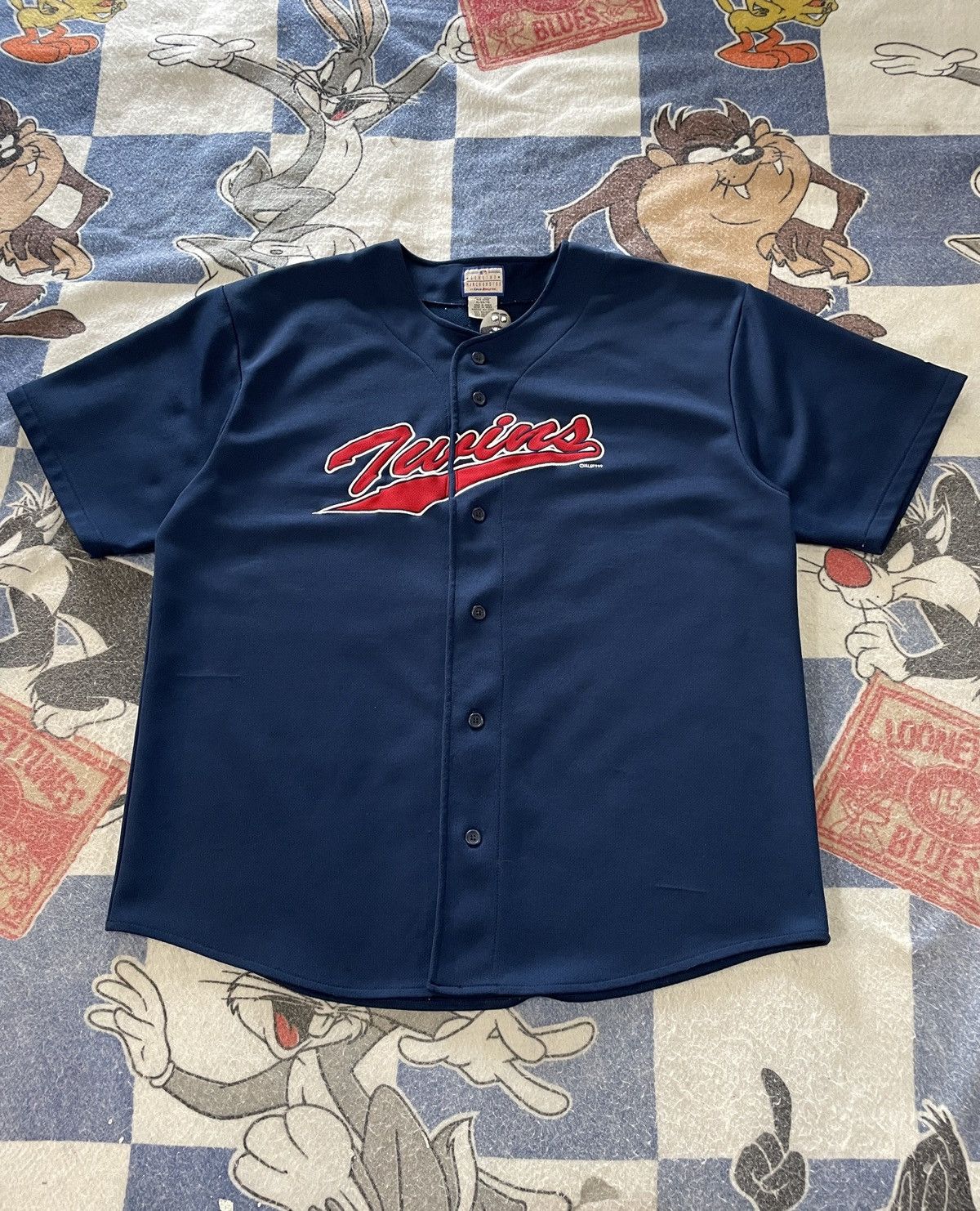 Logo Athletic Vintage Minnesota twins jersey Size US XL / EU 56 / 4 - 1 Thumbnail